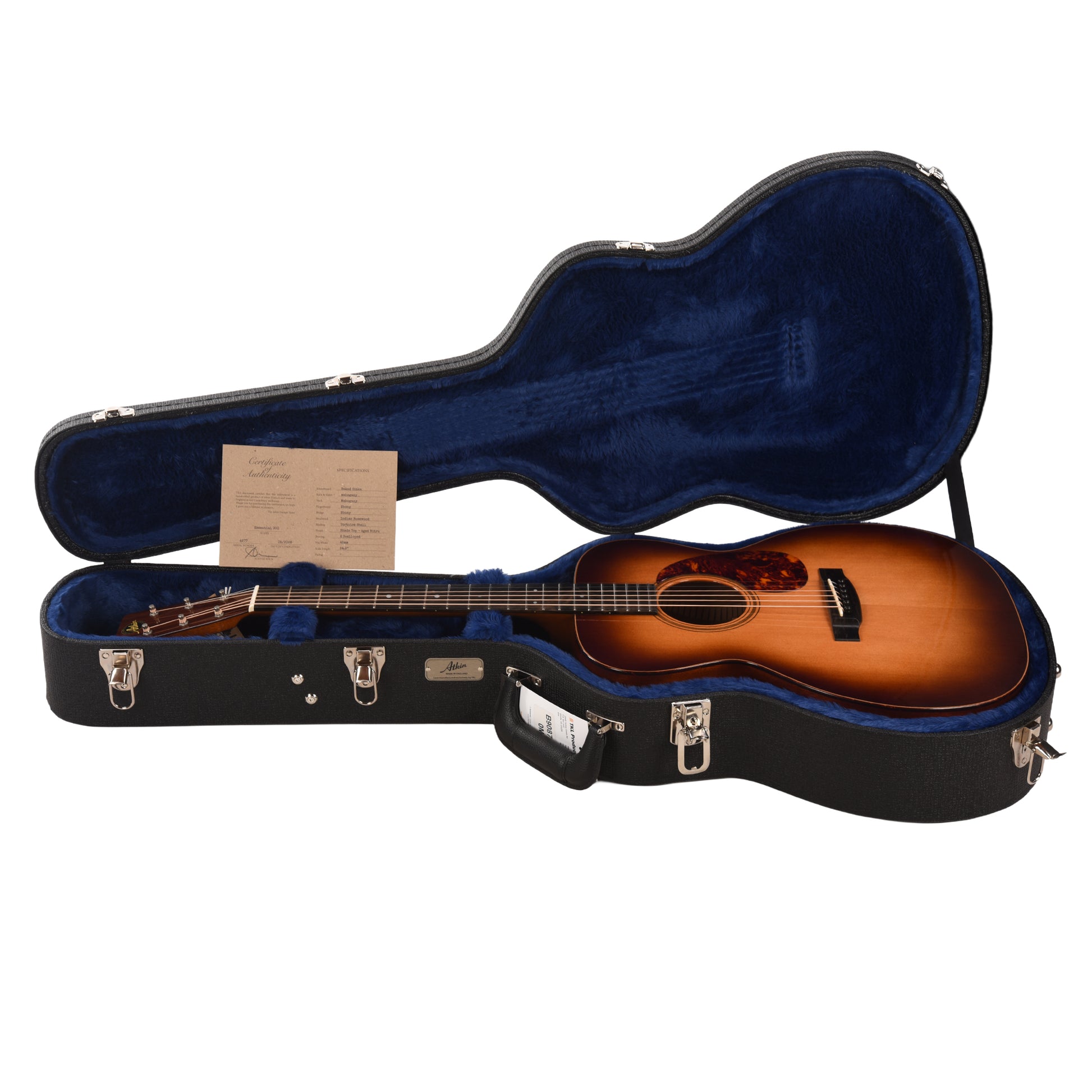 Atkin Essential 000 Baked Sitka Spruce/Mahogany Aged Shade Top Acoustic Guitars