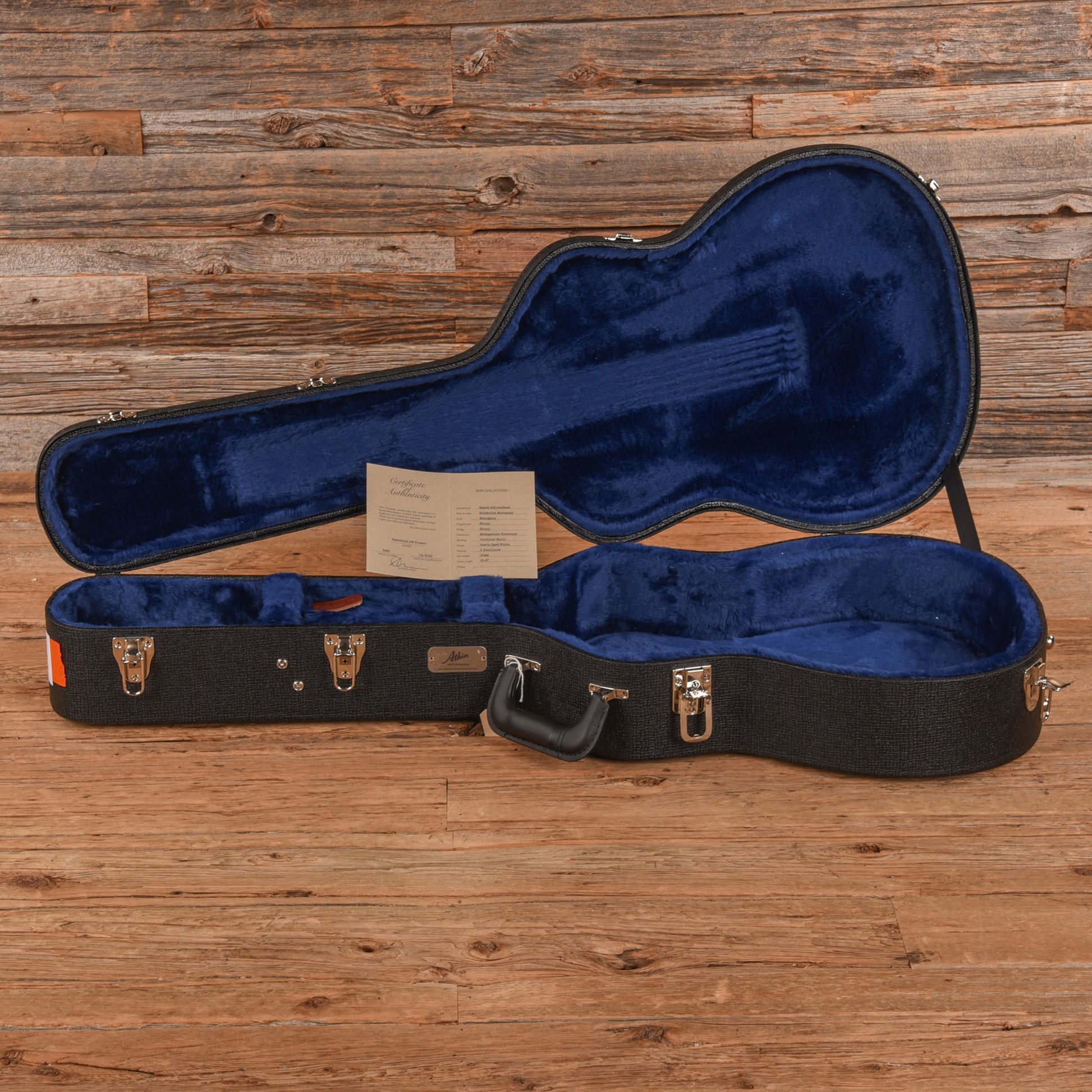 Atkin Essential OM Pre-War Baked Adirondack/Mahogany Aged Natural Acoustic Guitars