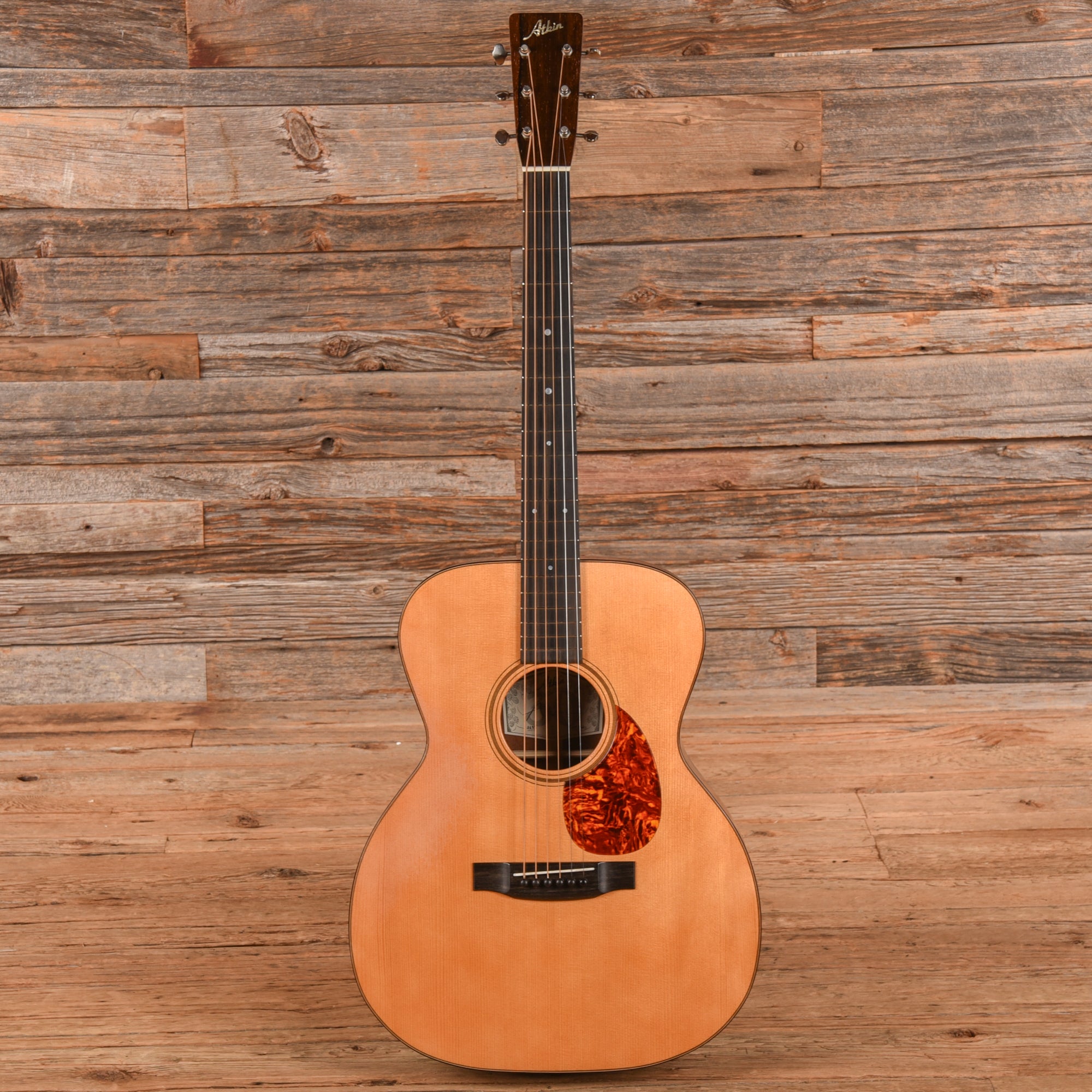 Atkin Essential OM Pre-War Baked Adirondack/Mahogany Aged Natural Acoustic Guitars