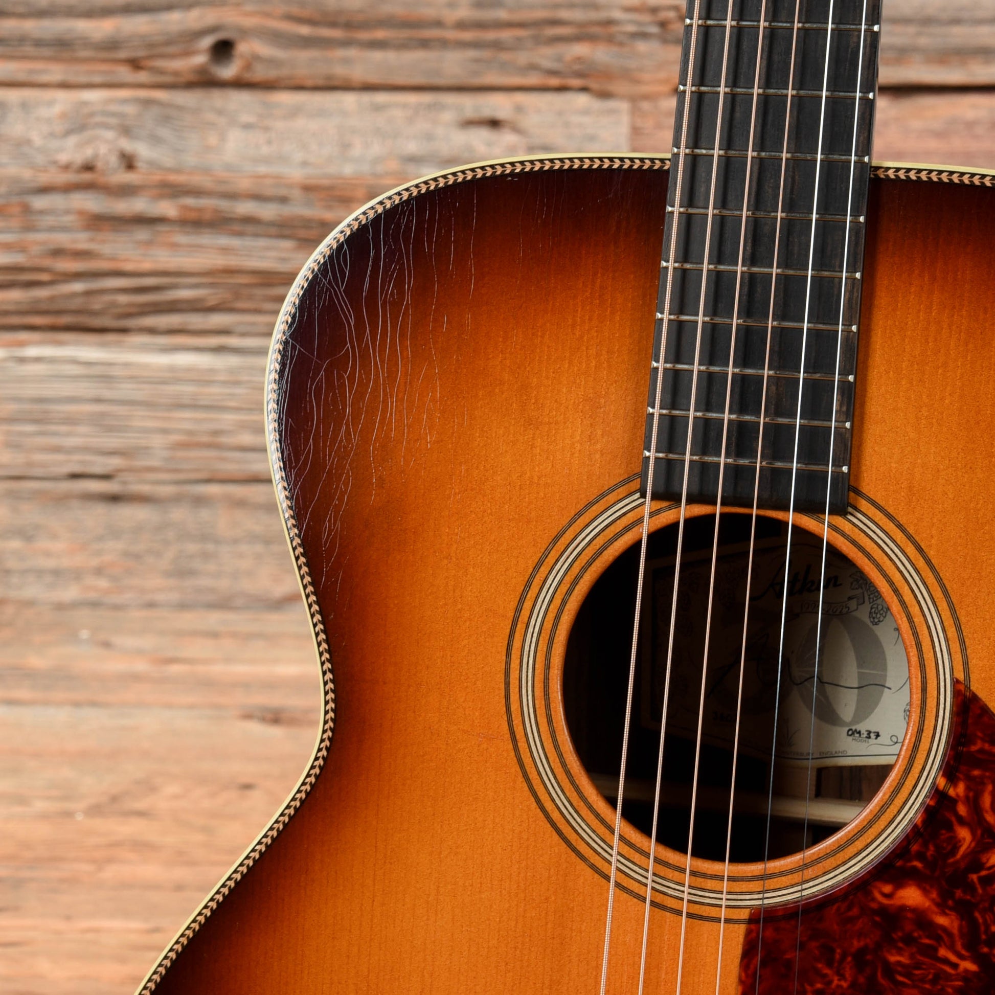 Atkin OM37 Sunburst 2025 Acoustic Guitars