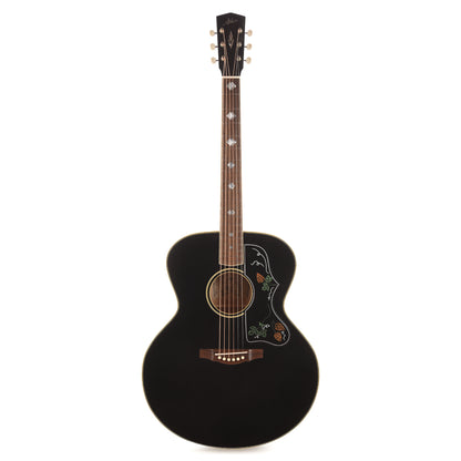 Atkin The AJ "Hops Guard" Baked Sitka Spruce/AAA Flamed Maple Black Top Acoustic Guitars