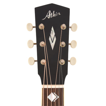 Atkin The AJ "Hops Guard" Baked Sitka Spruce/AAA Flamed Maple Black Top Acoustic Guitars