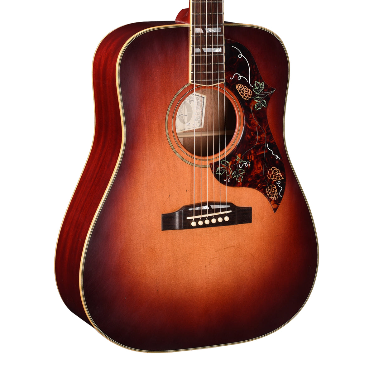 Atkin The Hop Picker Baked Sitka Spruce/African Mahogany Aged Cherry Sunburst Acoustic Guitars