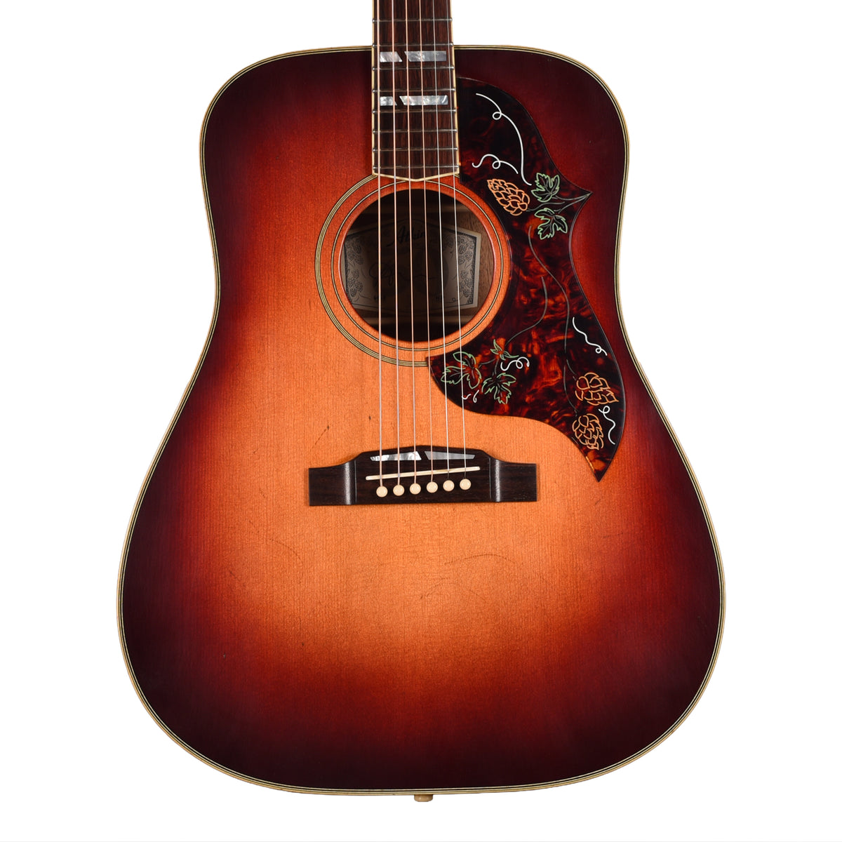 Atkin The Hop Picker Baked Sitka Spruce/African Mahogany Aged Cherry Sunburst Acoustic Guitars