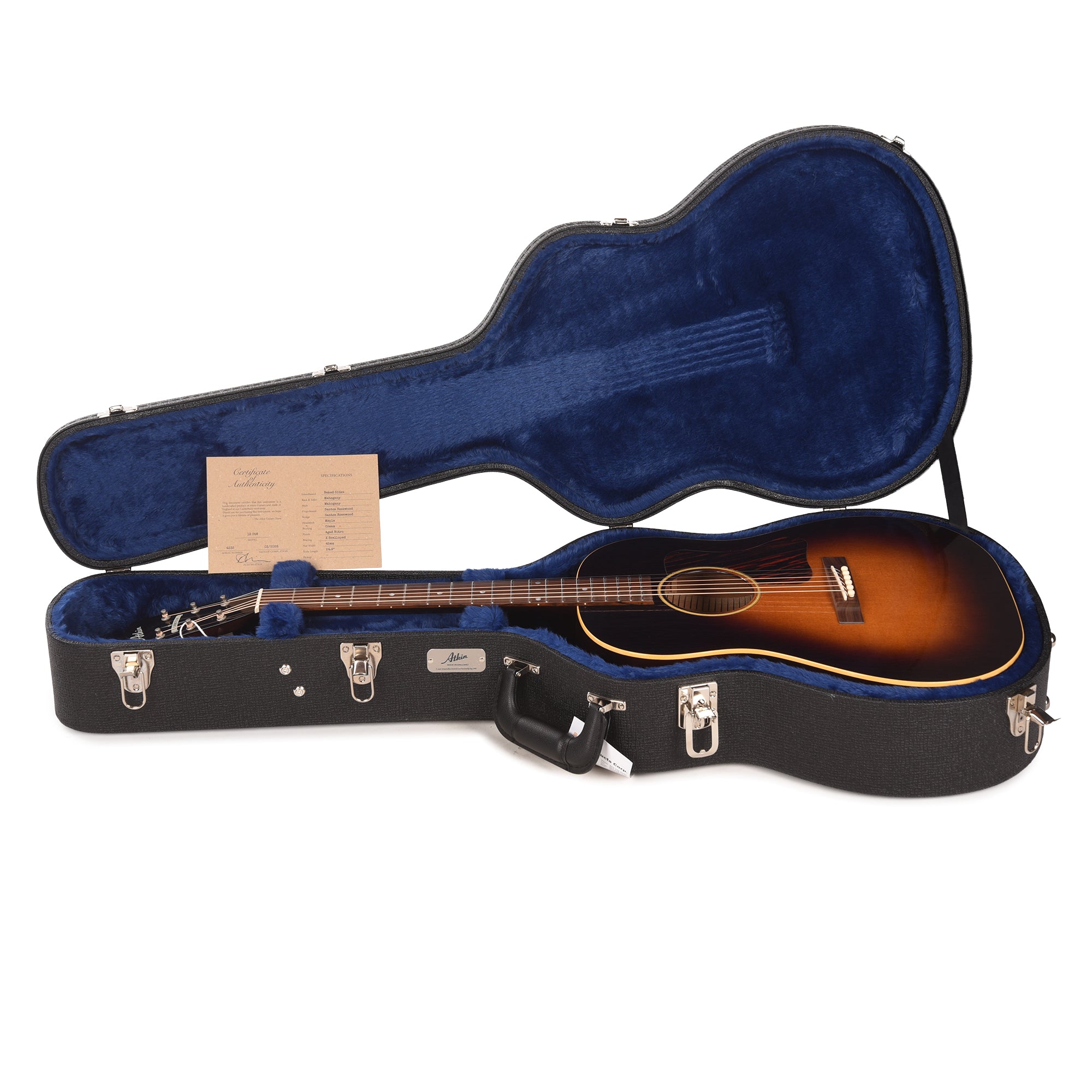 Atkin The Nineteen Aged Baked Sitka/Mahogany Sunburst Acoustic Guitars