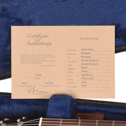 Atkin The Nineteen Aged Baked Sitka/Mahogany Sunburst Acoustic Guitars
