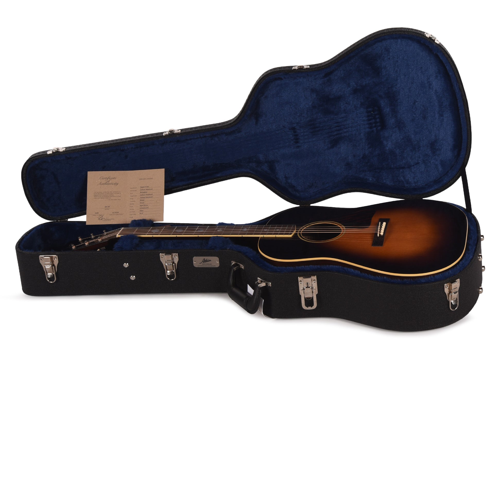 Atkin ADJ38 Baked Sitka/Rosewood Aged Sunburst Acoustic Guitars / Dreadnought