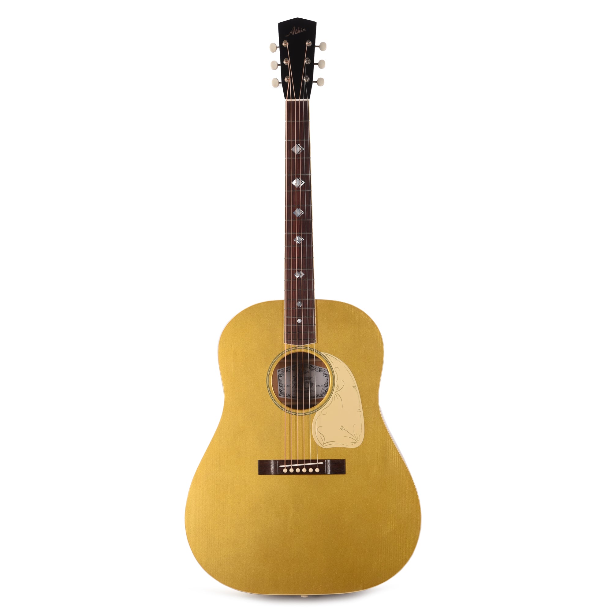 Atkin Custom The Forty Three Deluxe Baked Sitka/Mahogany Gold Top w/Engraved Pickguard Acoustic Guitars / Dreadnought