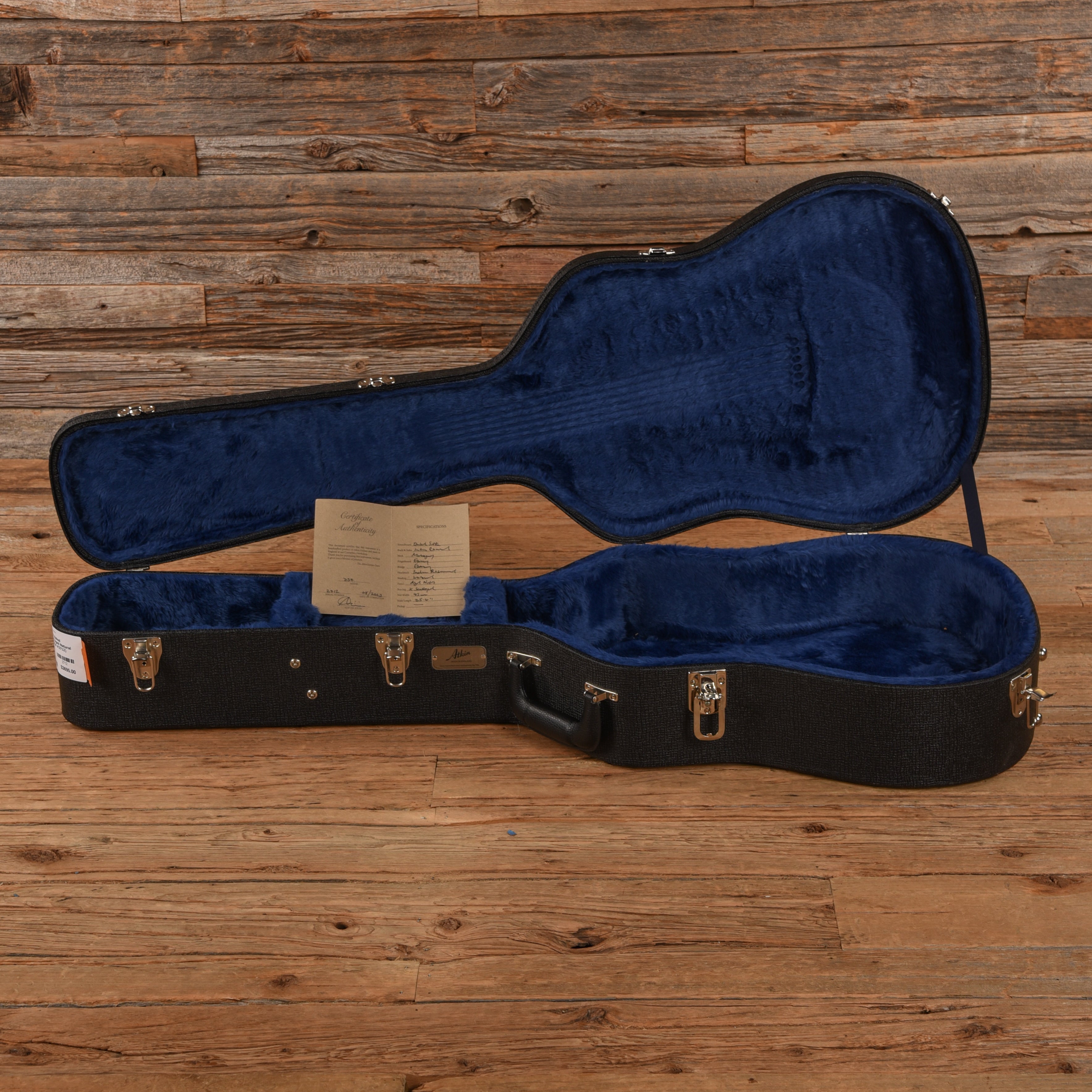 Atkin D37 Baked Sitka/Rosewood Aged Natural Acoustic Guitars / Dreadnought