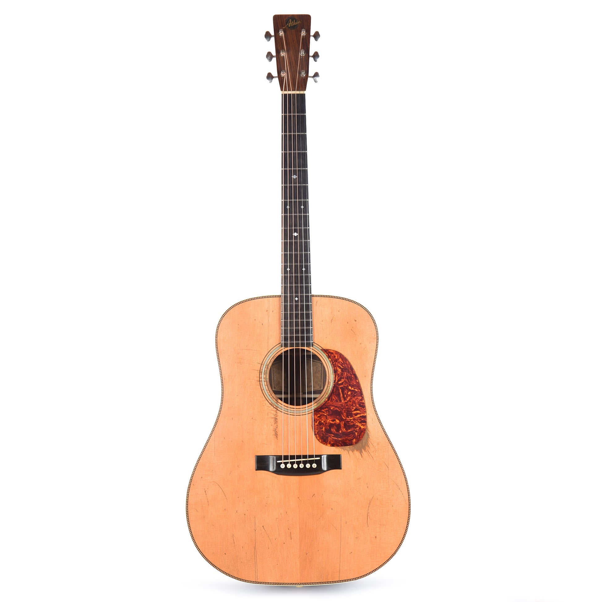Atkin D37 Baked Sitka/Rosewood Heavy Aged Natural Acoustic Guitars / Dreadnought