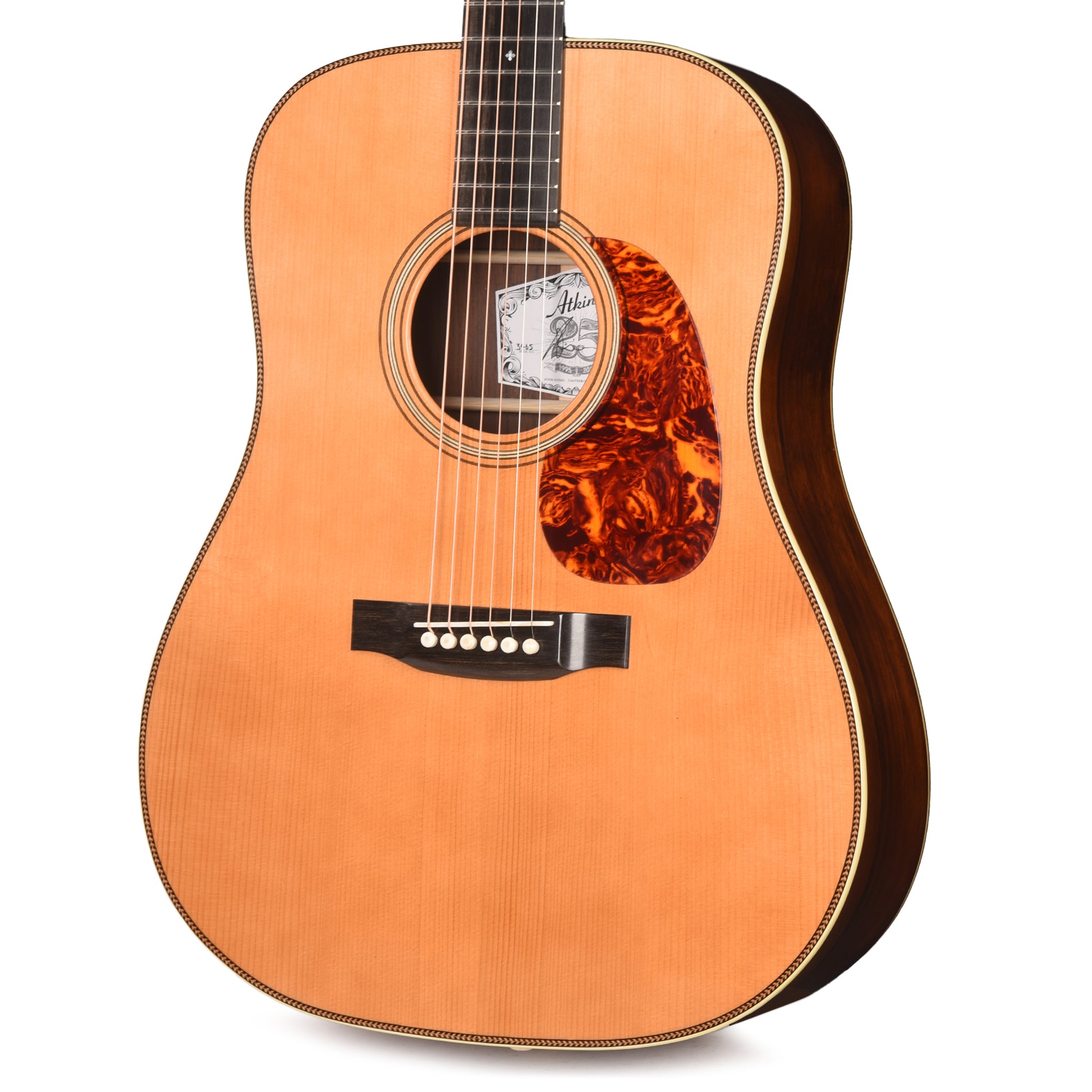 Atkin D37 Pre-War Baked Adirondack/Rosewood Natural Aged Natural Acoustic Guitars / Dreadnought