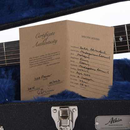 Atkin D37 Pre-War Baked Adirondack/Rosewood Natural Aged Natural Acoustic Guitars / Dreadnought