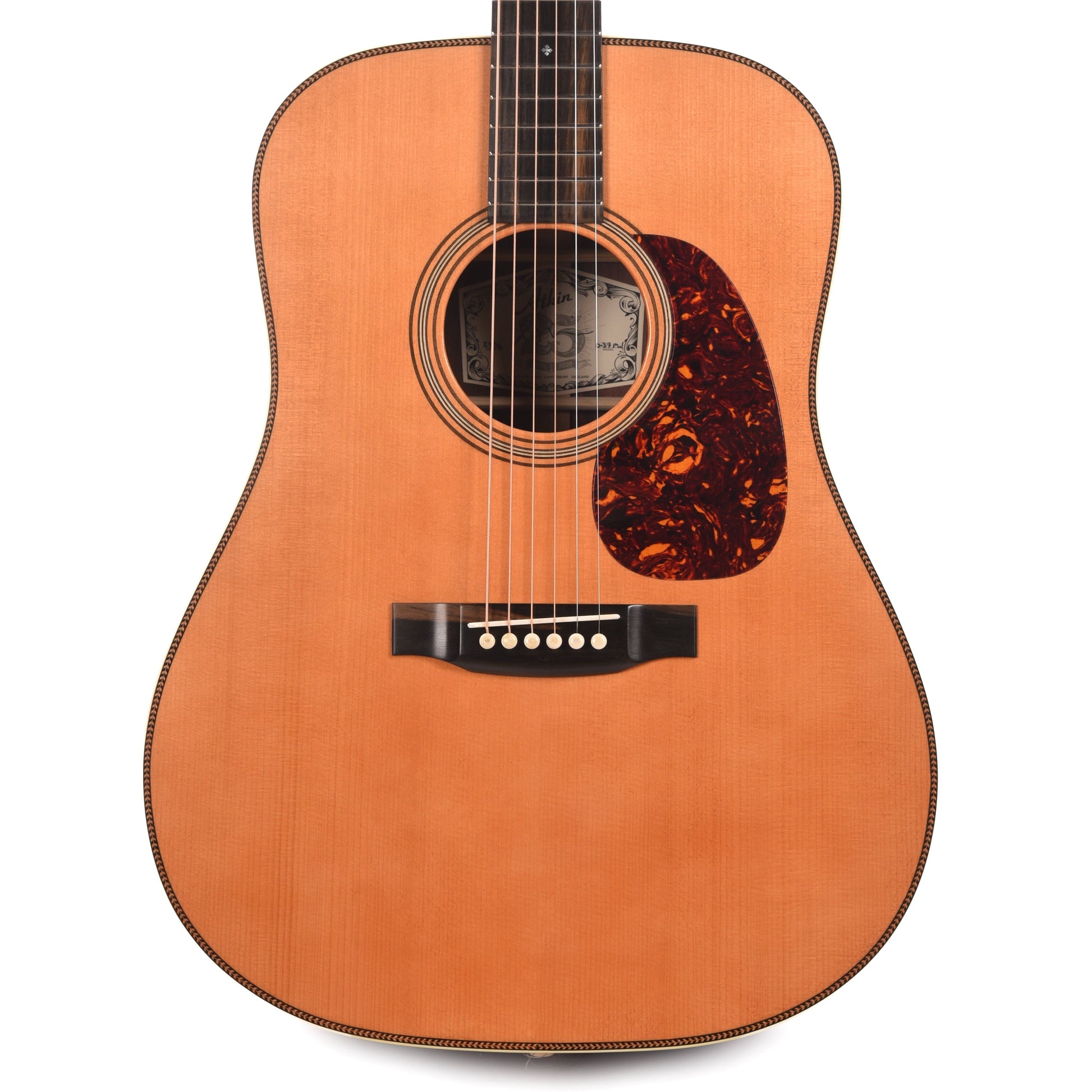 Atkin D37 Pre-War Baked Adirondack/Rosewood Natural Aged Natural Acoustic Guitars / Dreadnought