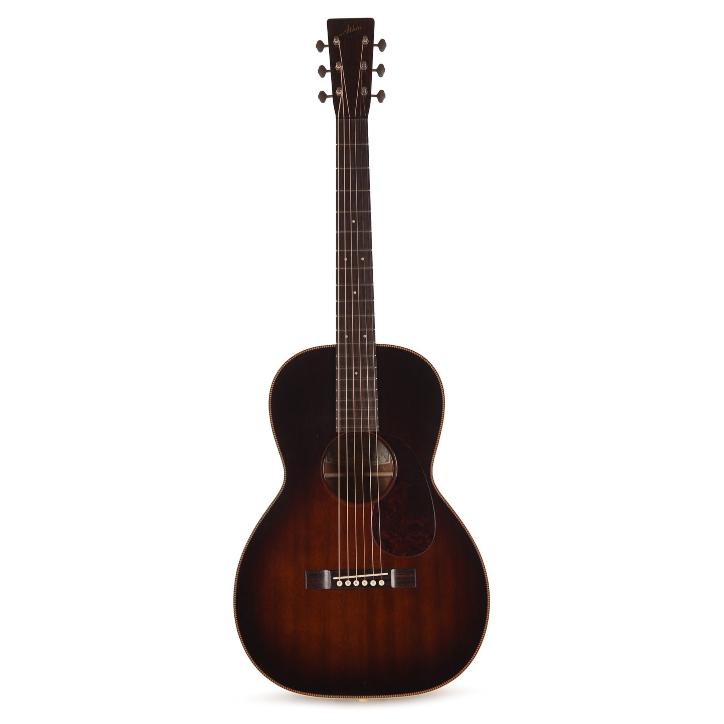 Atkin Dust Bowl 0 12-Fret Mahogany Sunburst w/Herringbone Trim Acoustic Guitars / Dreadnought