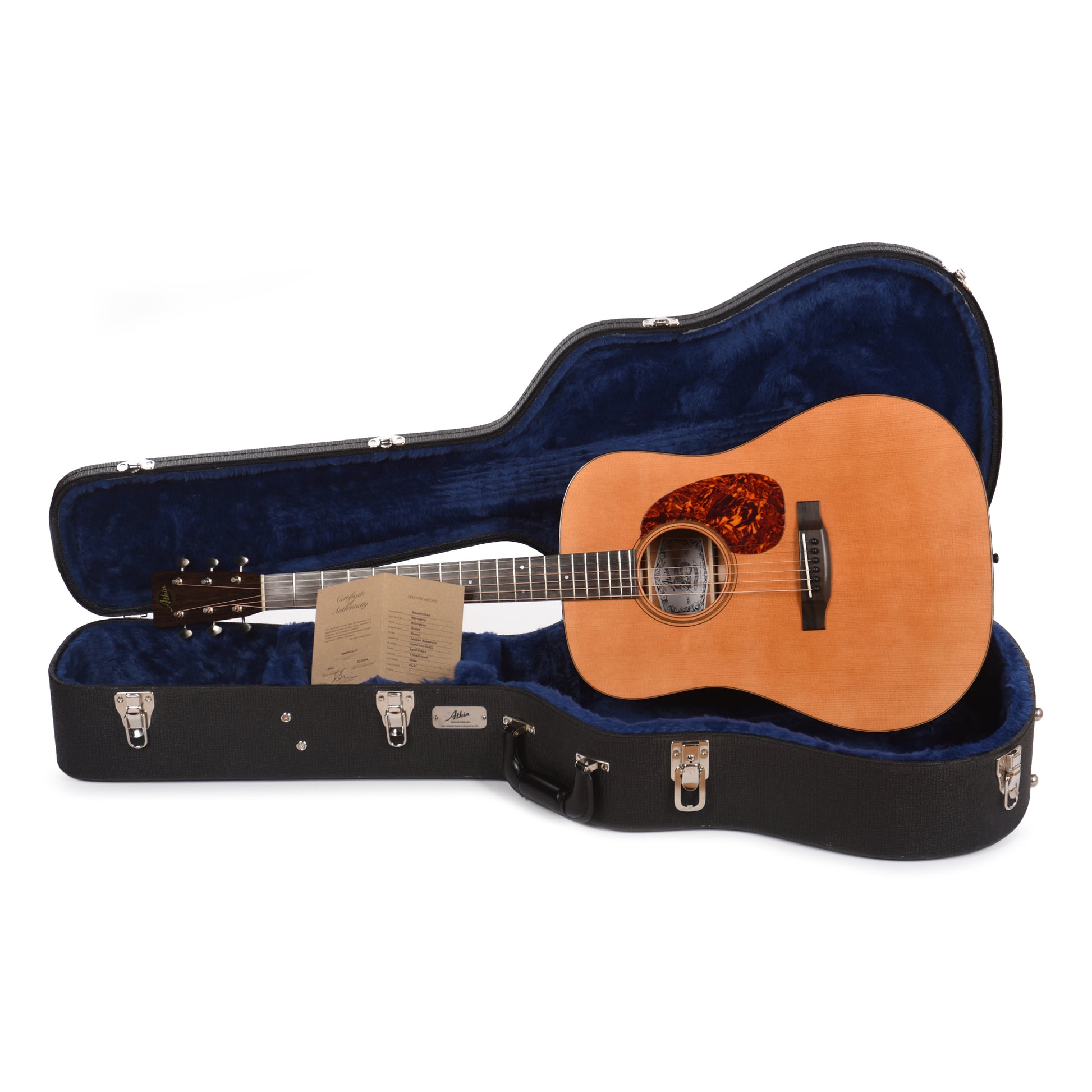 Atkin Essential D Baked Sitka/Mahogany Aged Natural Acoustic Guitars / Dreadnought