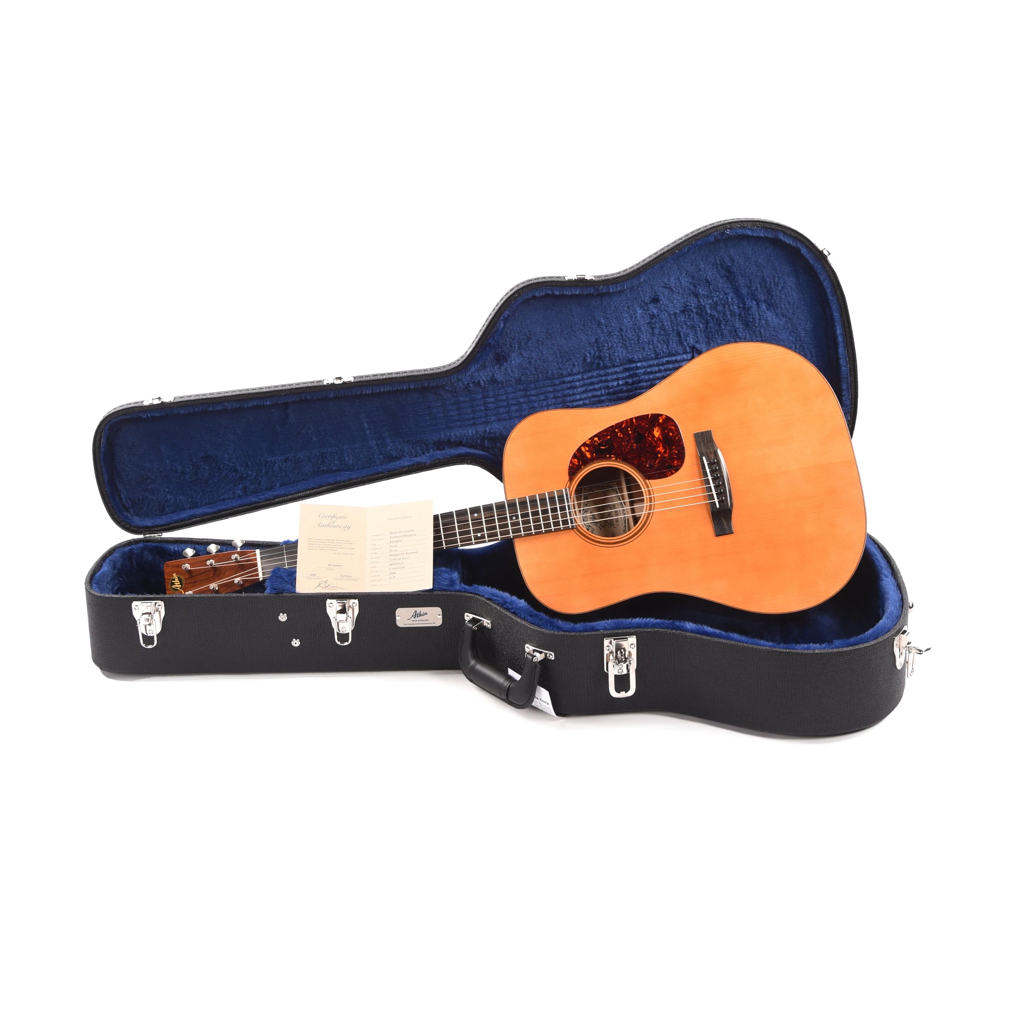 Atkin Essential D Pre-War Baked Adirondack/Mahogany Aged Natural Acoustic Guitars / Dreadnought