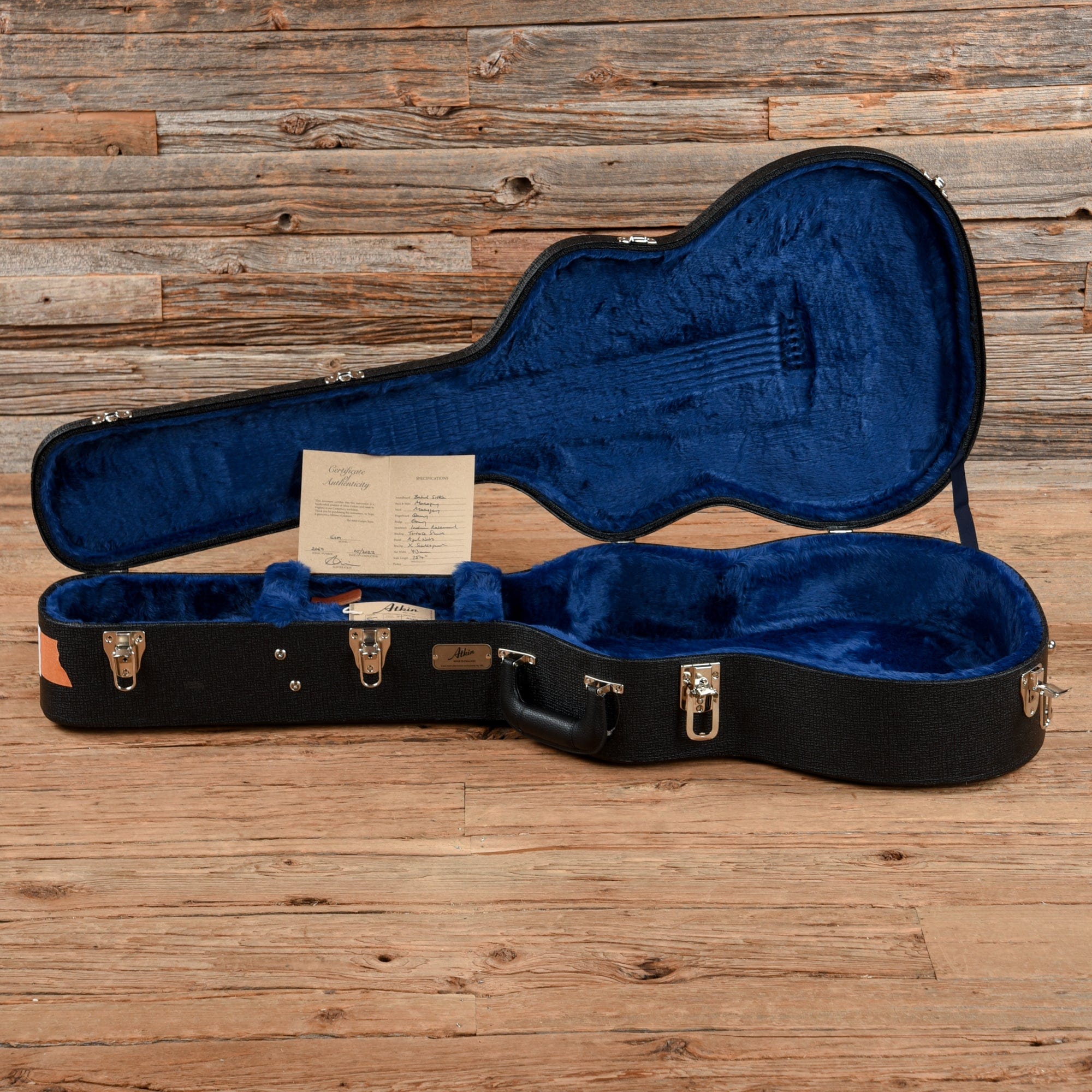 Atkin Essential OM Aged Baked Sitka/Mahogany Natural 2021 Acoustic Guitars / Dreadnought