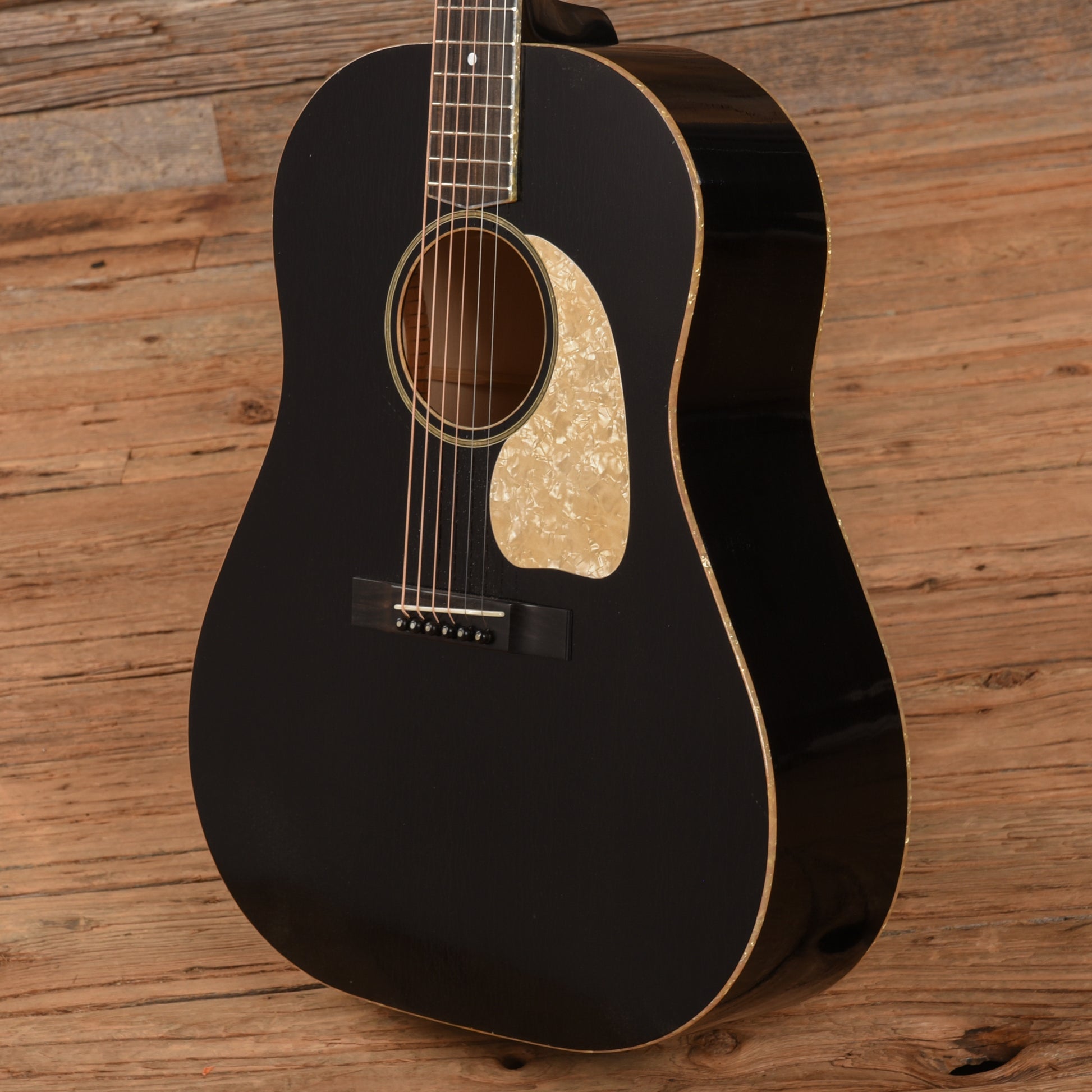 Atkin J43BP Sitka Top Maple Back and Sides Black 2023 Acoustic Guitars / Dreadnought