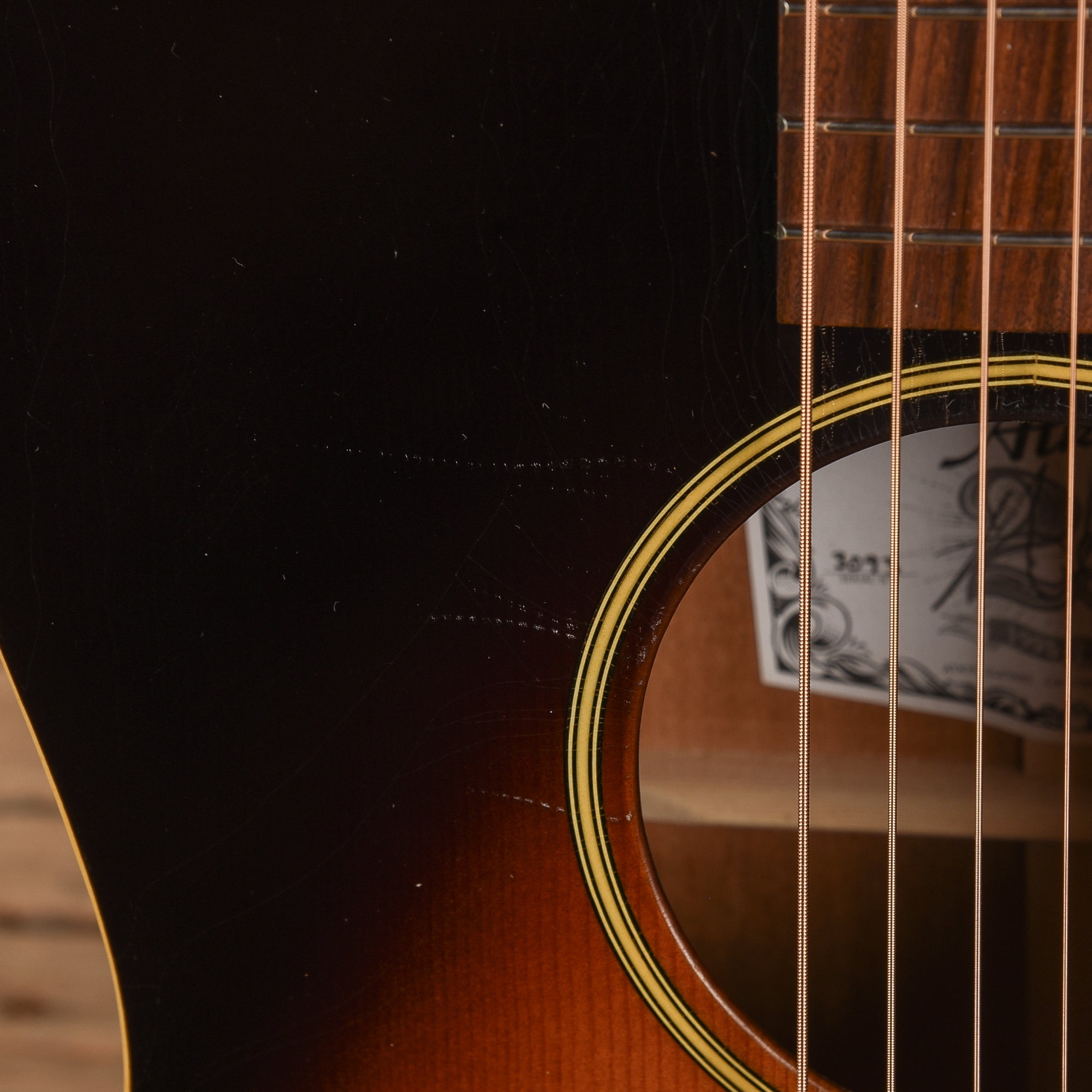 Atkin The Forty Seven Aged Baked Sitka/Mahogany Sunburst Acoustic Guitars / Dreadnought