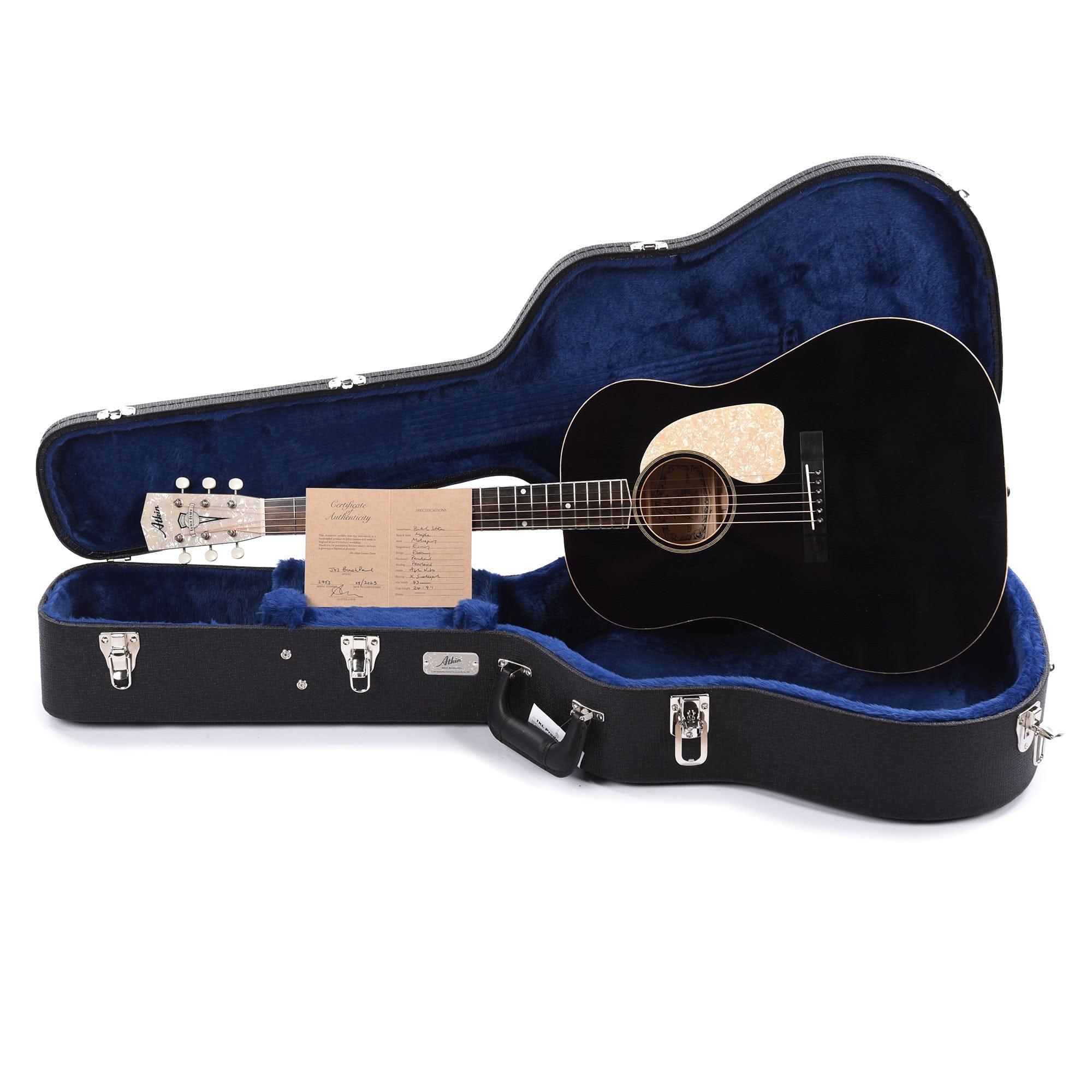 Atkin The Forty Three Aged Black Pearl Baked Sitka/Maple Acoustic Guitars / Dreadnought