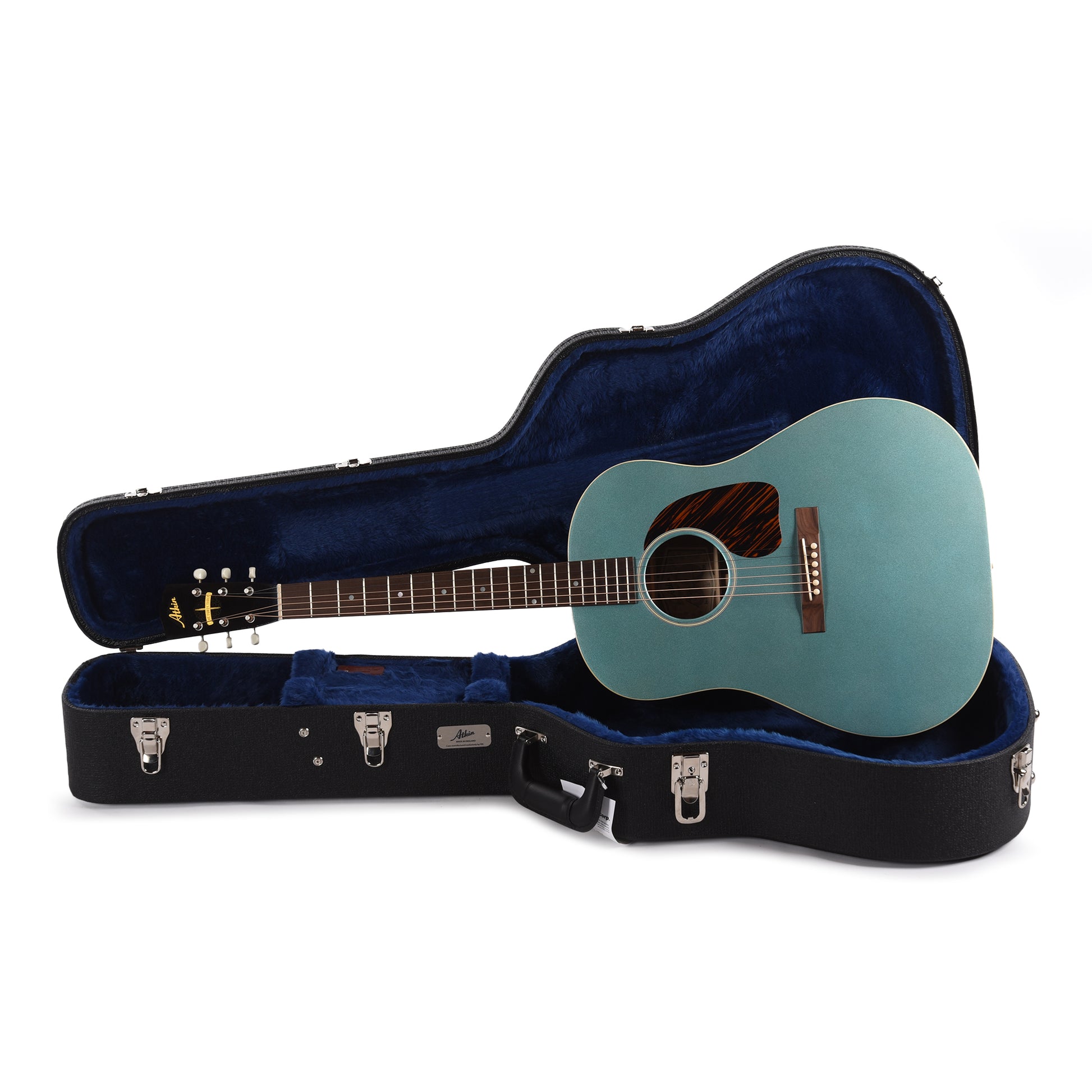 Atkin The Forty Three Baked Sitka/Mahogany Aged Pelham Blue Top w/Tortoise Pickguard Acoustic Guitars / Dreadnought