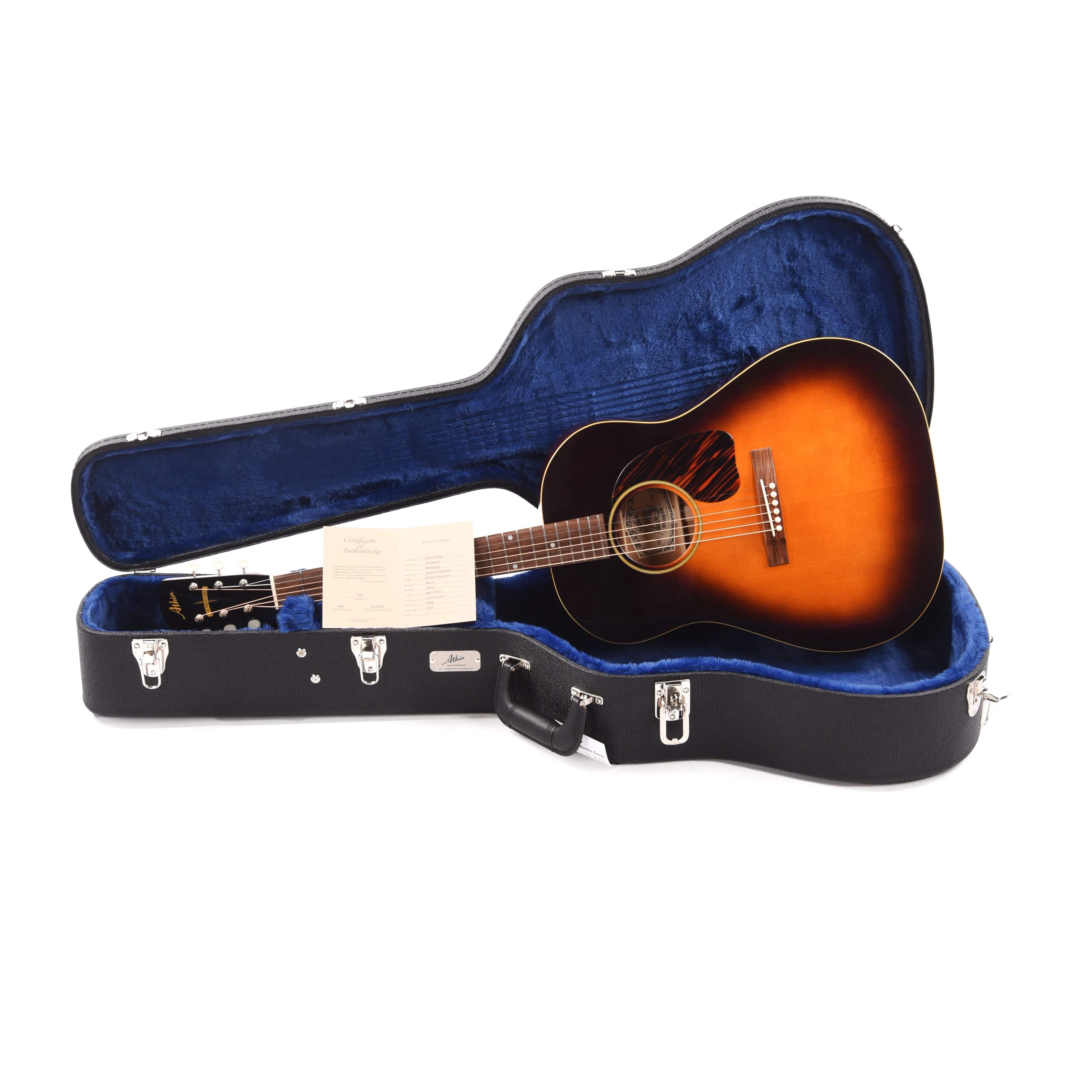 Atkin The Forty Three Baked Sitka/Mahogany Aged Sunburst Acoustic Guitars / Dreadnought