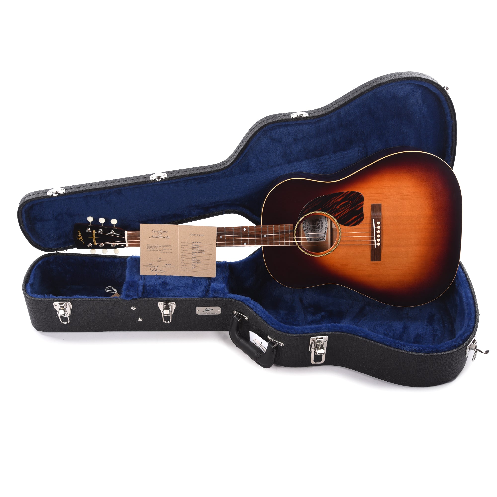 Atkin The Forty Three Baked Sitka/Mahogany Aged Sunburst Acoustic Guitars / Dreadnought