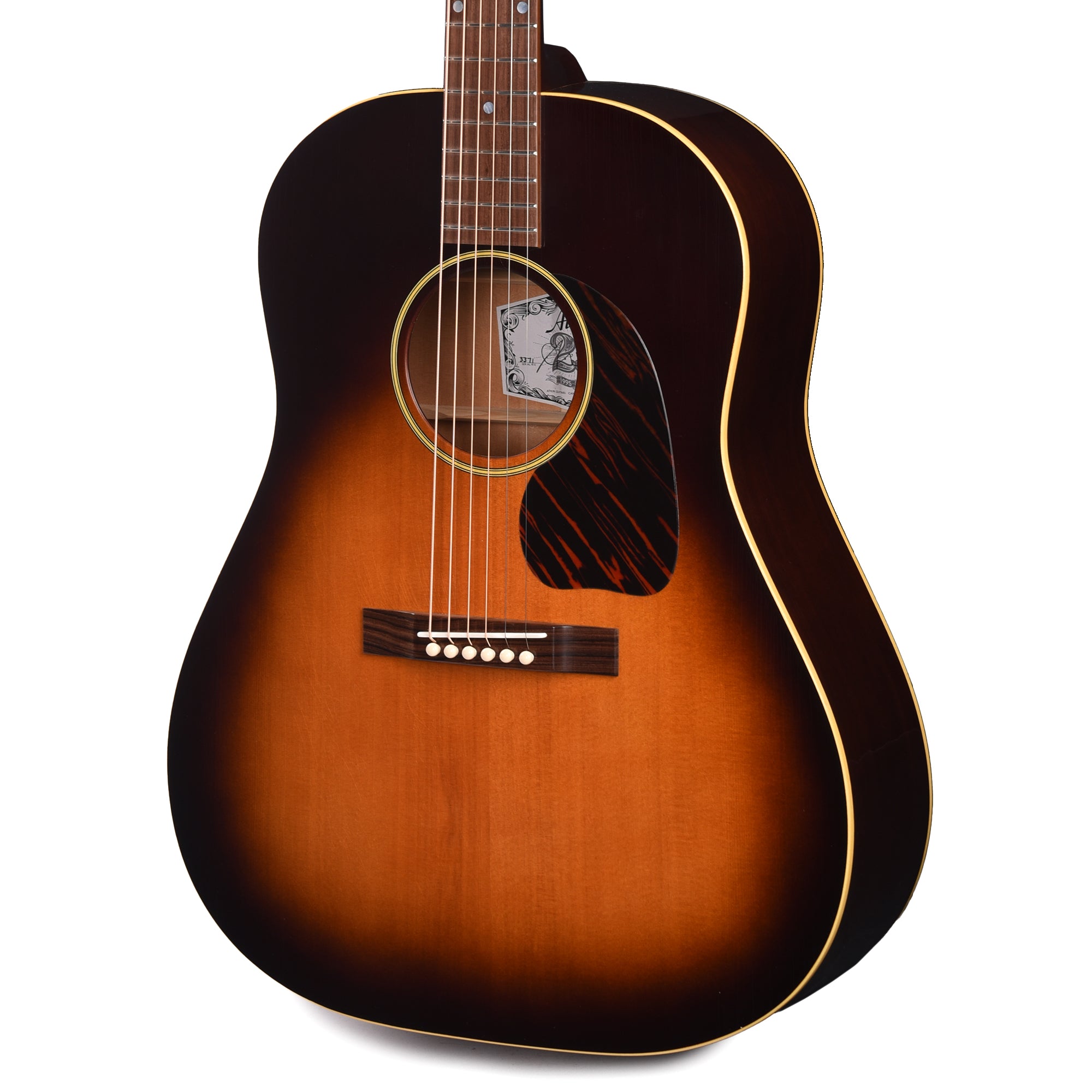 Atkin The Forty Three Baked Sitka/Mahogany Aged Sunburst Acoustic Guitars / Dreadnought