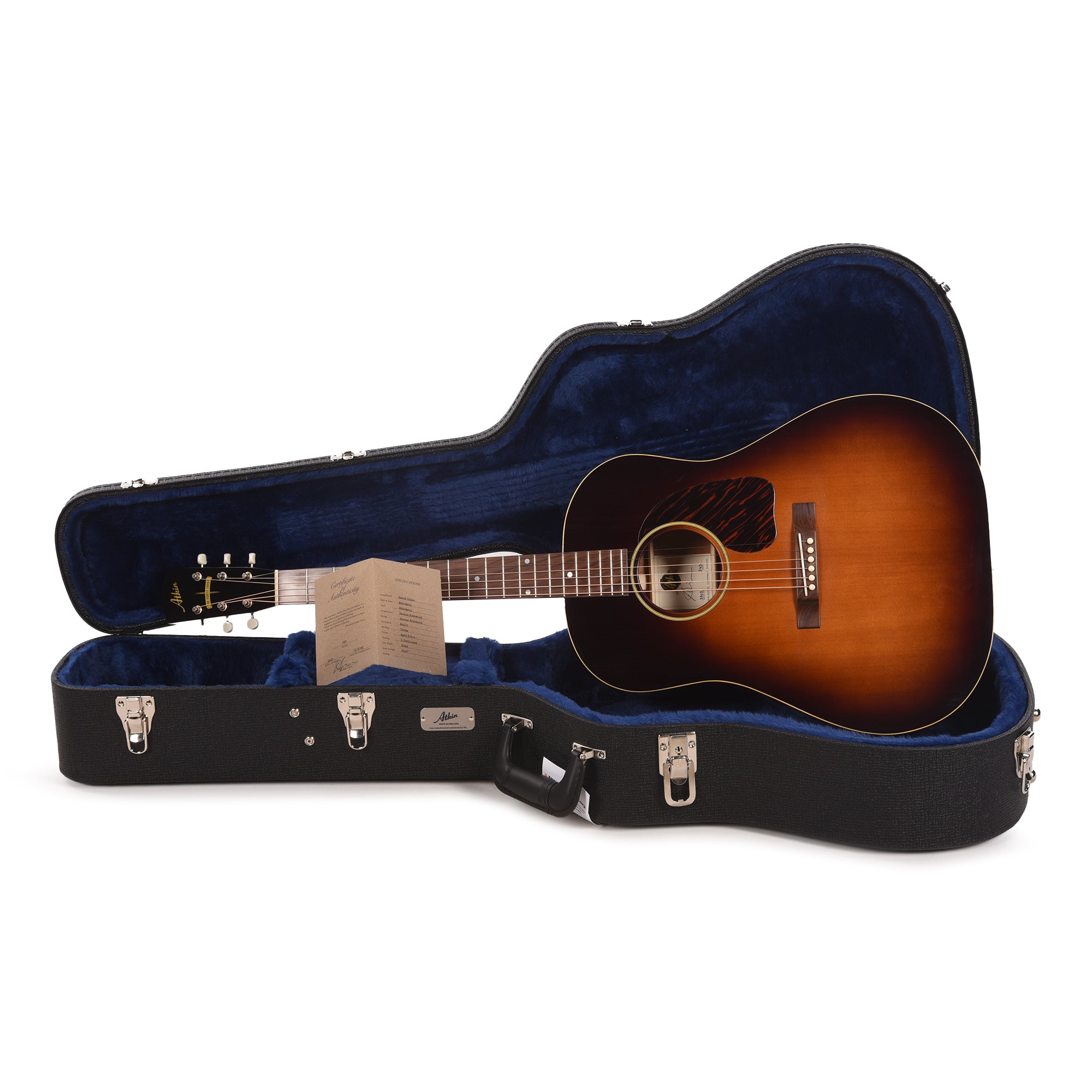 Atkin The Forty Three Baked Sitka/Mahogany Aged Sunburst Acoustic Guitars / Dreadnought