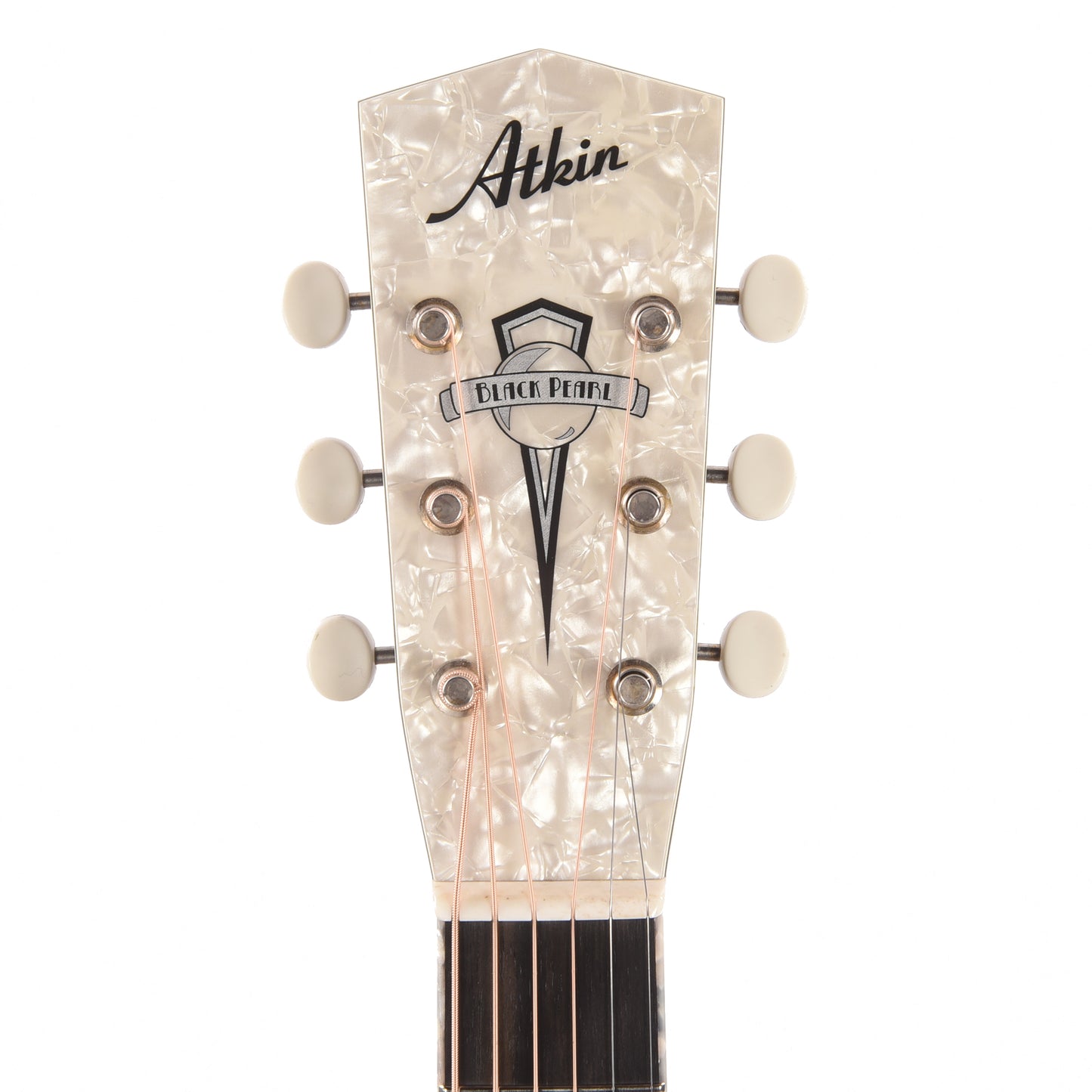 Atkin The Forty Three Black Pearl Baked Sitka/Maple Aged Black Acoustic Guitars / Dreadnought