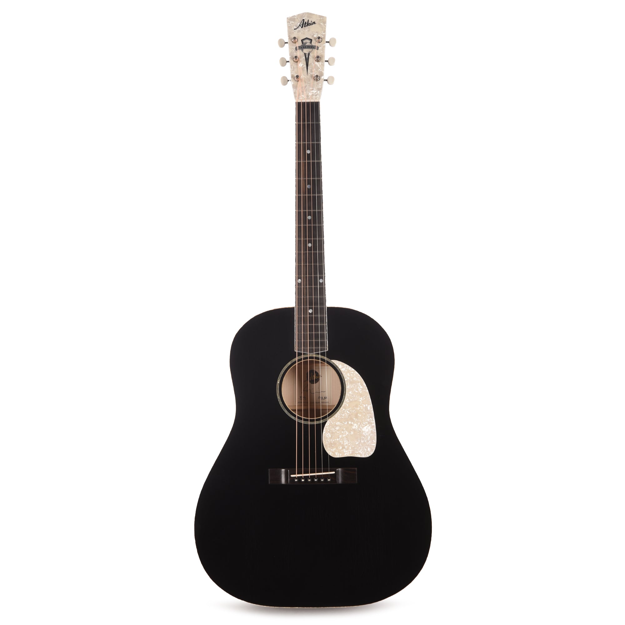 Atkin The Forty Three Black Pearl Baked Sitka/Maple Aged Black Acoustic Guitars / Dreadnought