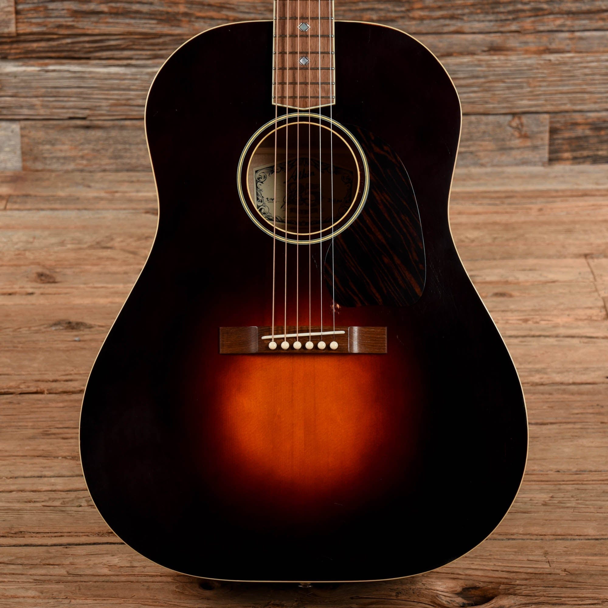 Atkin The Forty Three Deluxe Aged Baked Sitka/Flame Maple Tight Sunburst 2022 Acoustic Guitars / Dreadnought
