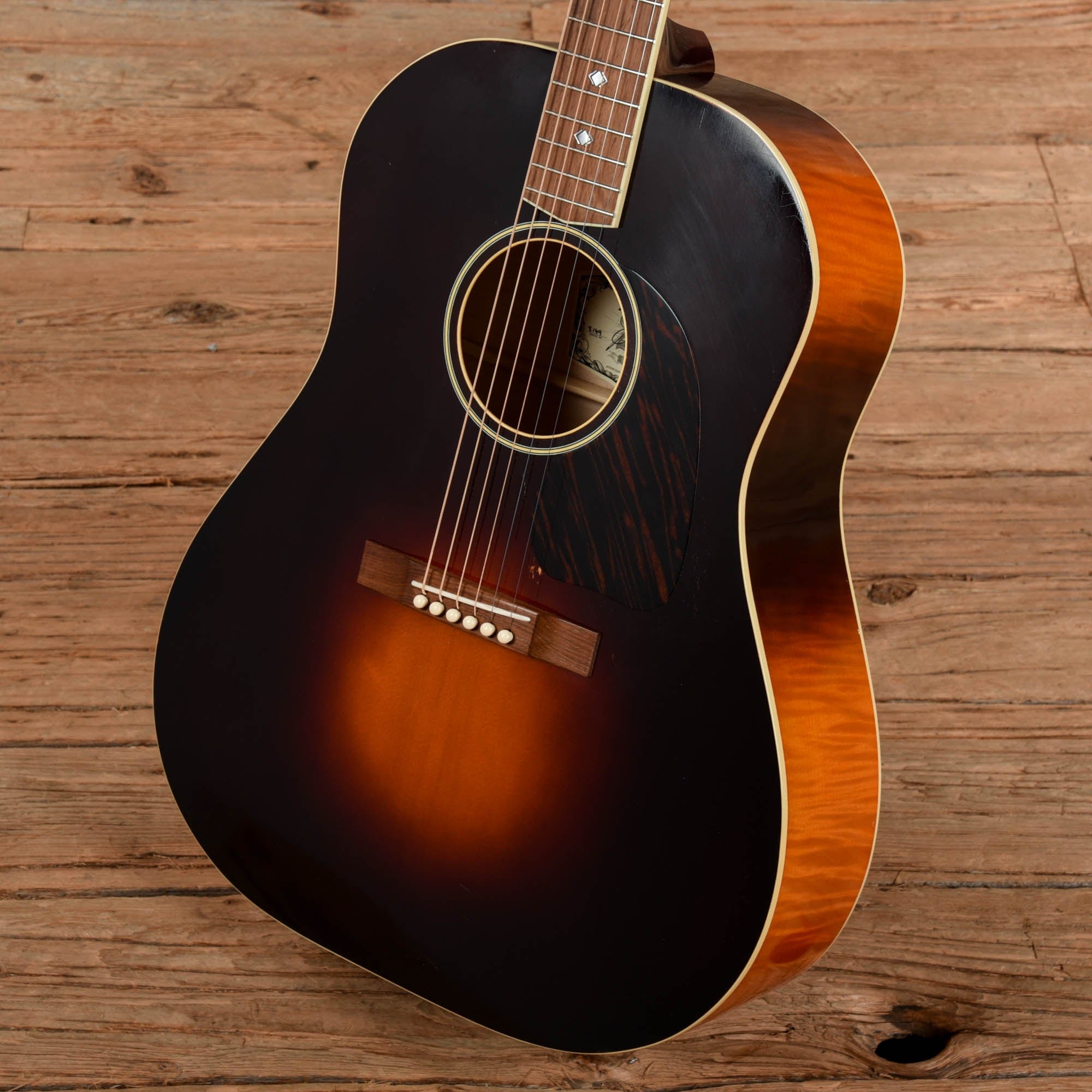 Atkin The Forty Three Deluxe Aged Baked Sitka/Flame Maple Tight Sunburst 2022 Acoustic Guitars / Dreadnought