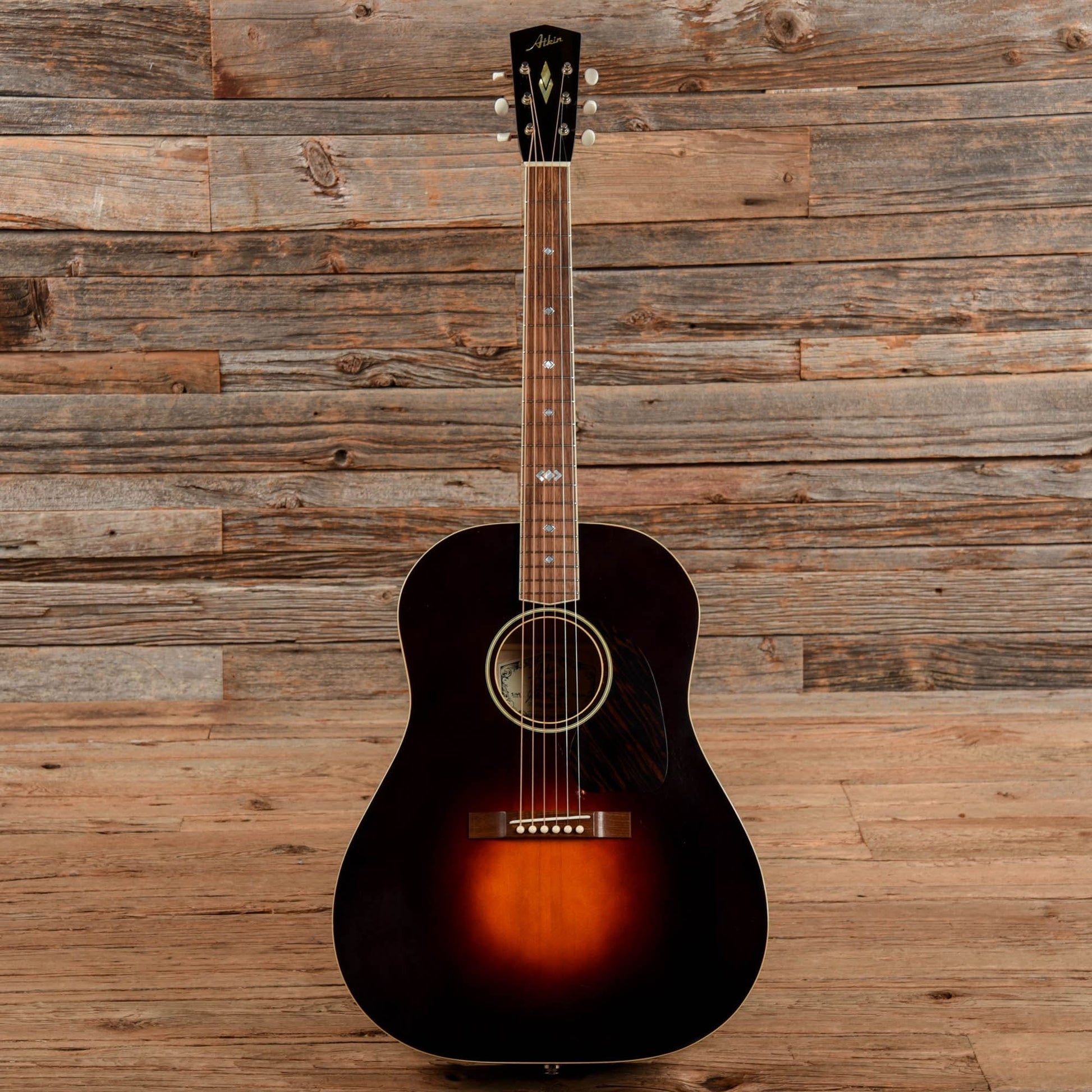 Atkin The Forty Three Deluxe Aged Baked Sitka/Flame Maple Tight Sunburst 2022 Acoustic Guitars / Dreadnought