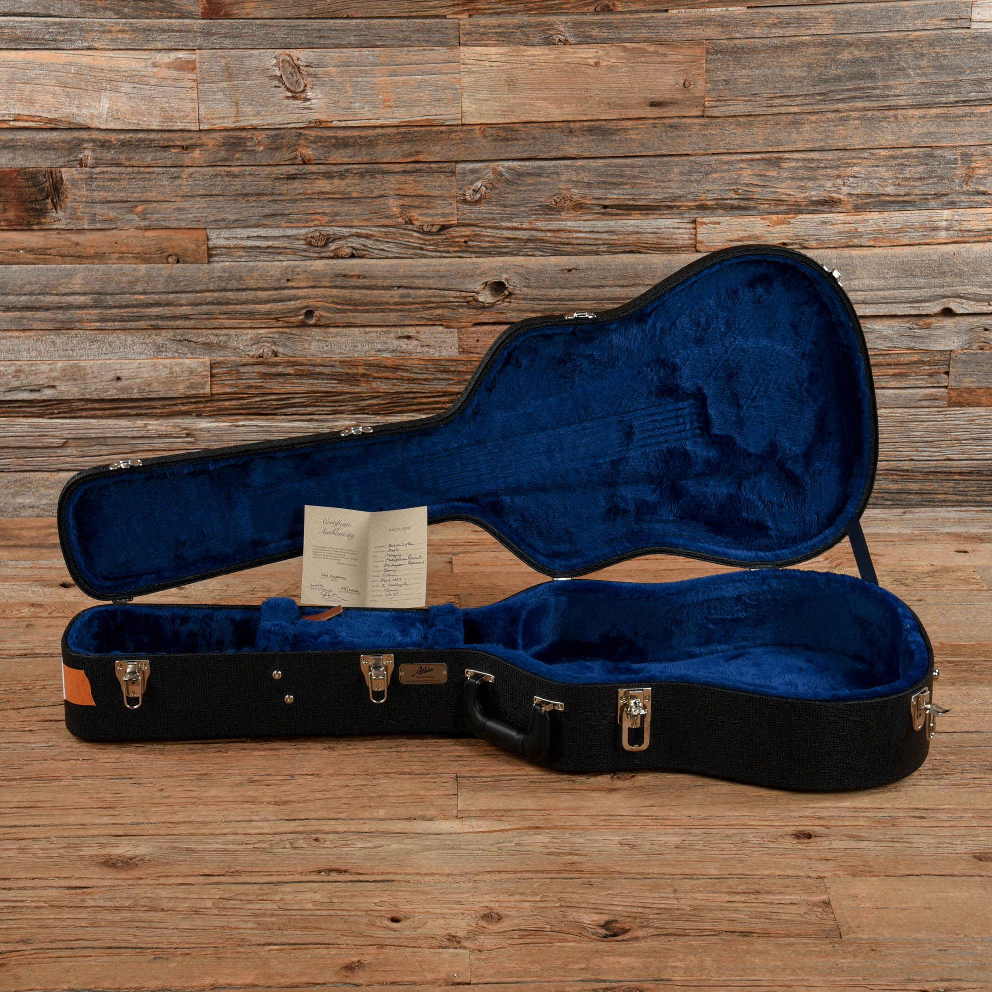 Atkin The Forty Three Deluxe Aged Baked Sitka/Flame Maple Tight Sunburst 2022 Acoustic Guitars / Dreadnought