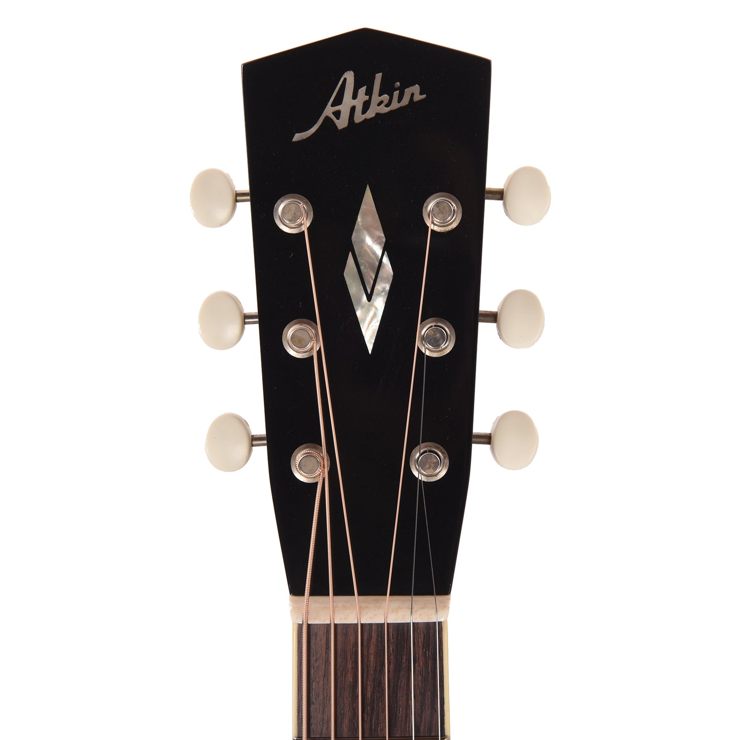 Atkin The Forty Three Deluxe Baked Sitka/Mahogany Aged All Black w/Glitter Trim Acoustic Guitars / Dreadnought
