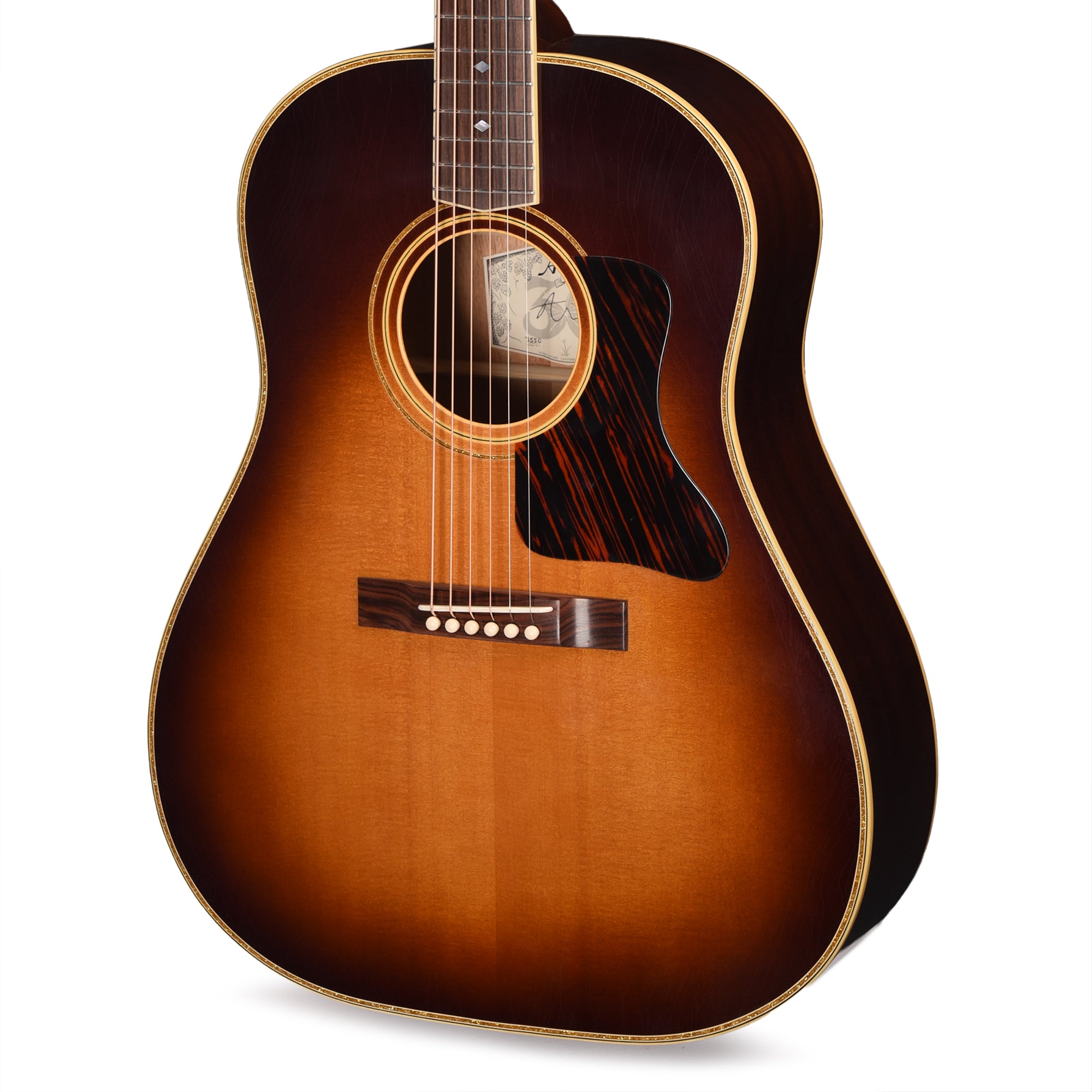 Atkin The Forty Three Deluxe Baked Sitka/Mahogany Aged Sunburst Top w/Glitter Trim Acoustic Guitars / Dreadnought