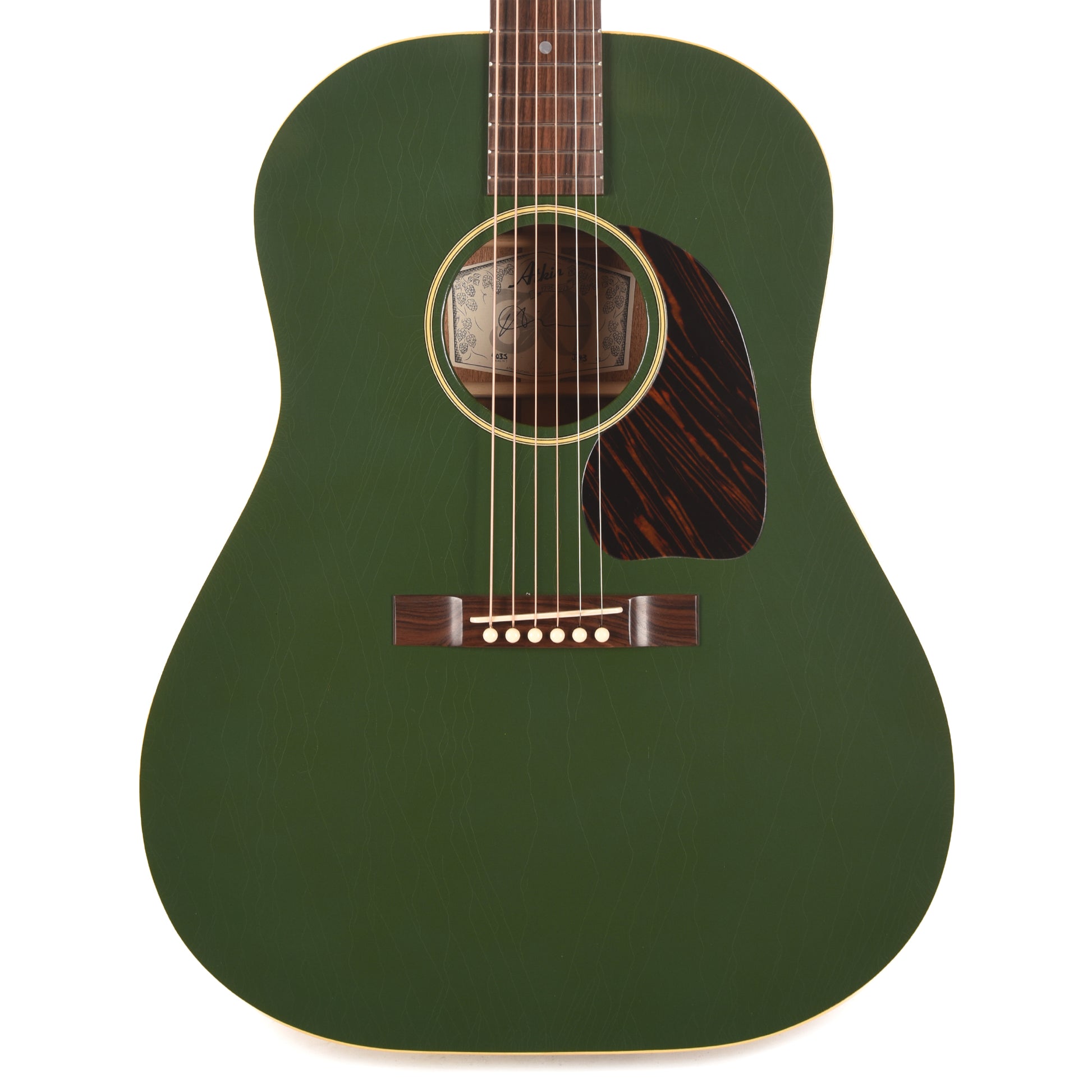 Atkin The Forty Three Spruce/Mahogany Aged Olive Drab Acoustic Guitars / Dreadnought