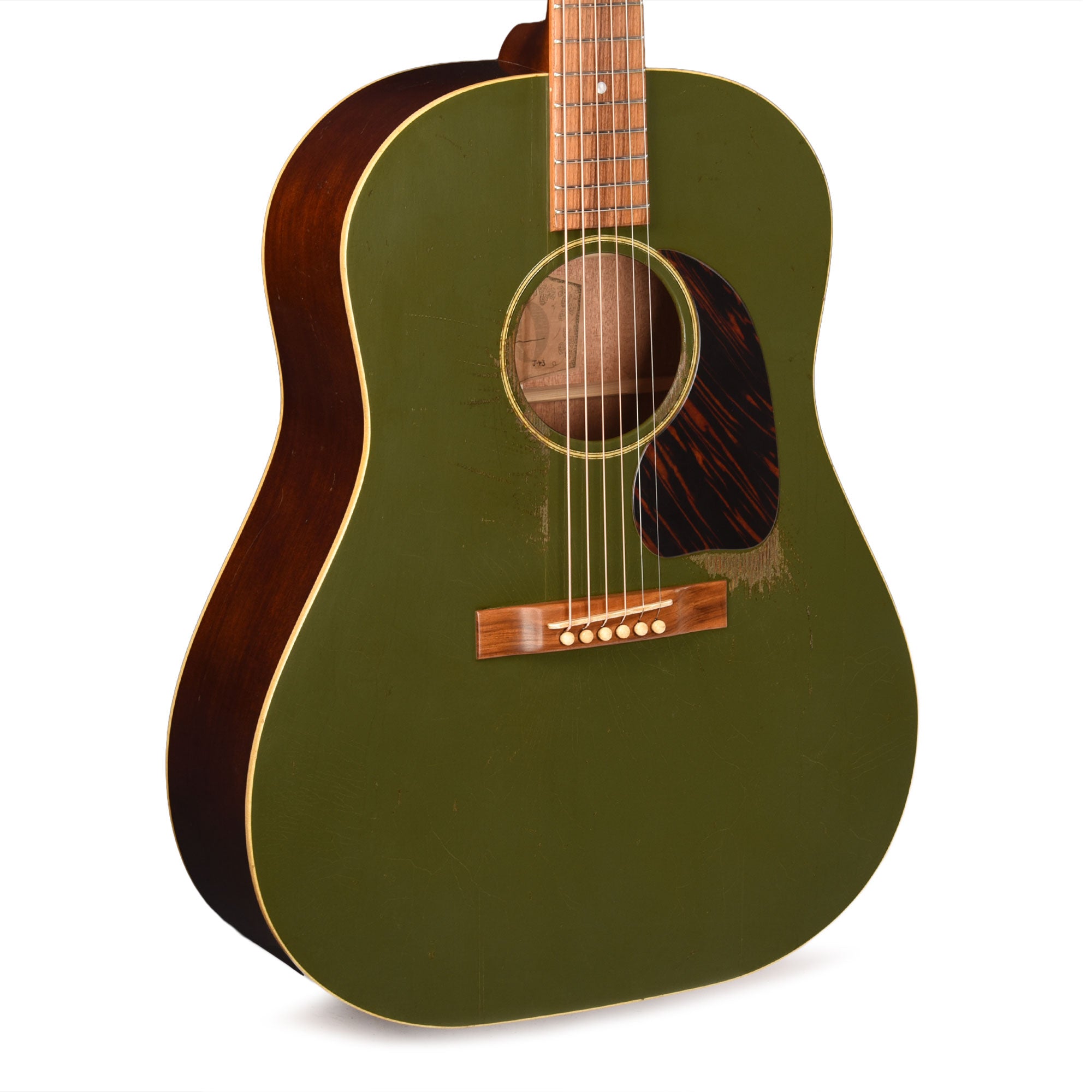 Atkin The Forty Three Spruce/Mahogany Heavy Aged Olive Drab Acoustic Guitars / Dreadnought