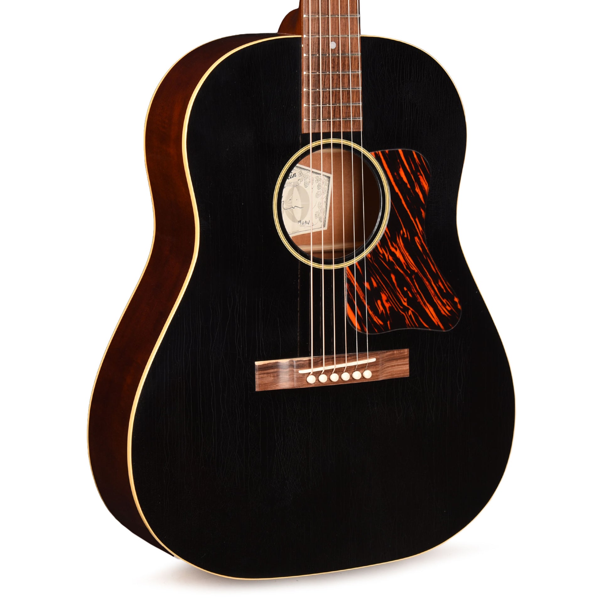 Atkin The Nineteen Aged Baked Sitka/Mahogany Blacktop Acoustic Guitars / Dreadnought