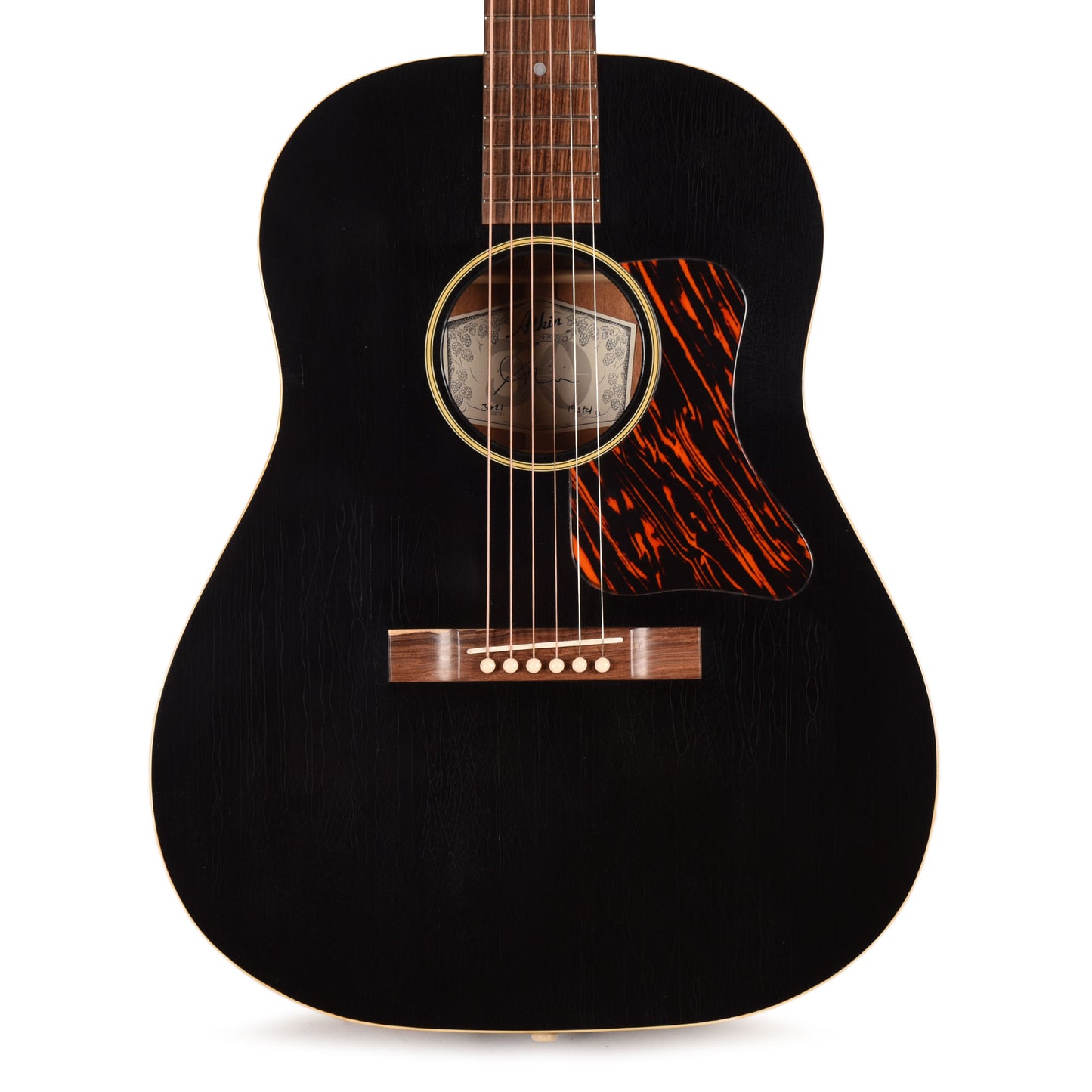 Atkin The Nineteen Aged Baked Sitka/Mahogany Blacktop Acoustic Guitars / Dreadnought