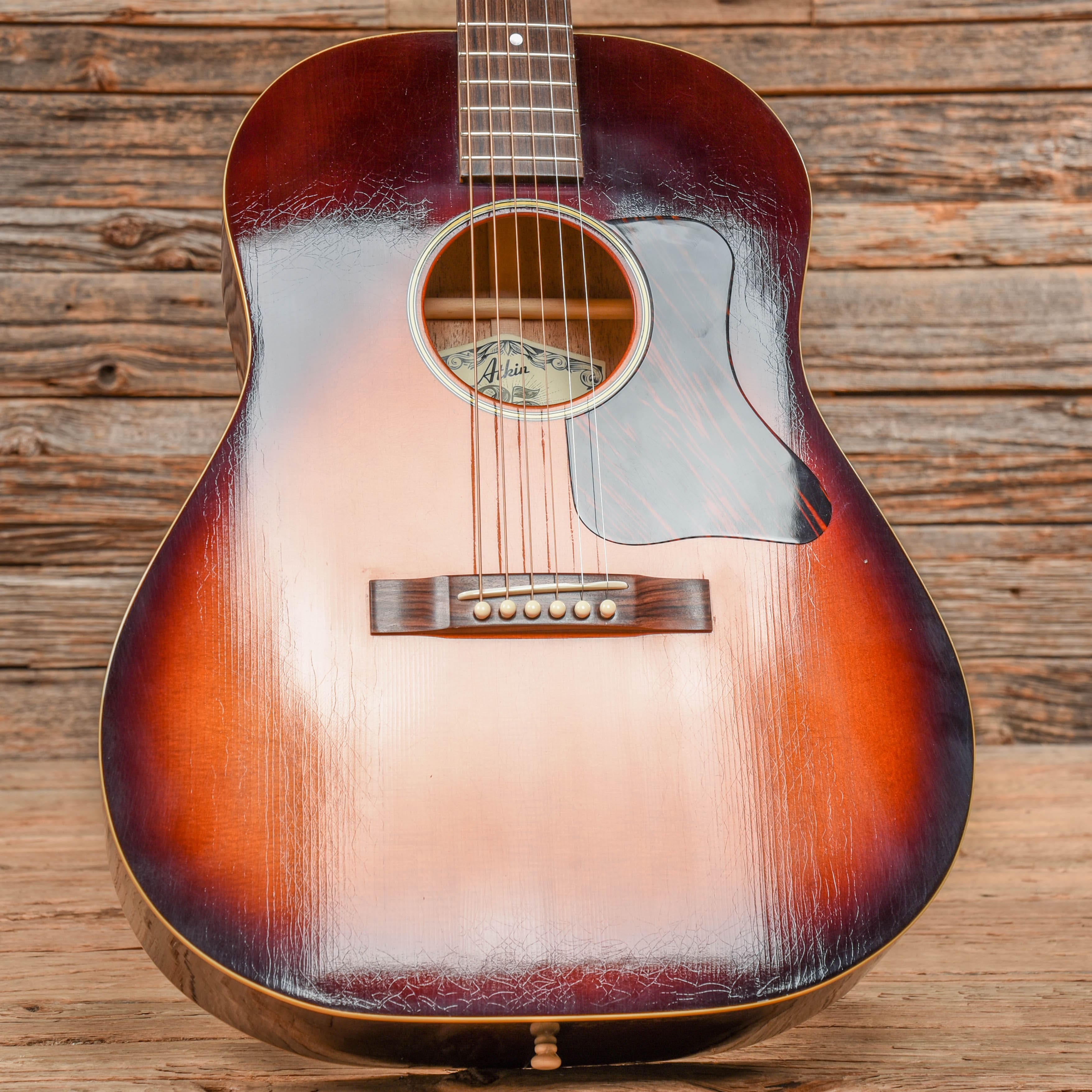 Atkin The Nineteen Aged Baked Sitka/Mahogany Sunburst Acoustic Guitars / Dreadnought