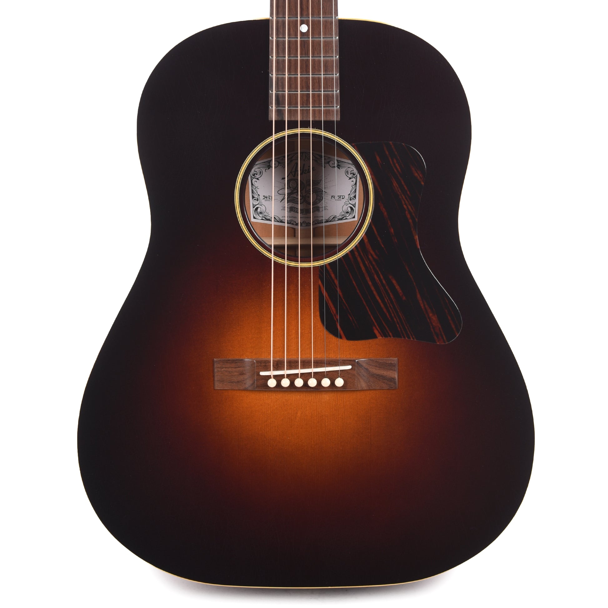 Atkin The Nineteen Aged Baked Sitka/Mahogany Sunburst Acoustic Guitars / Dreadnought