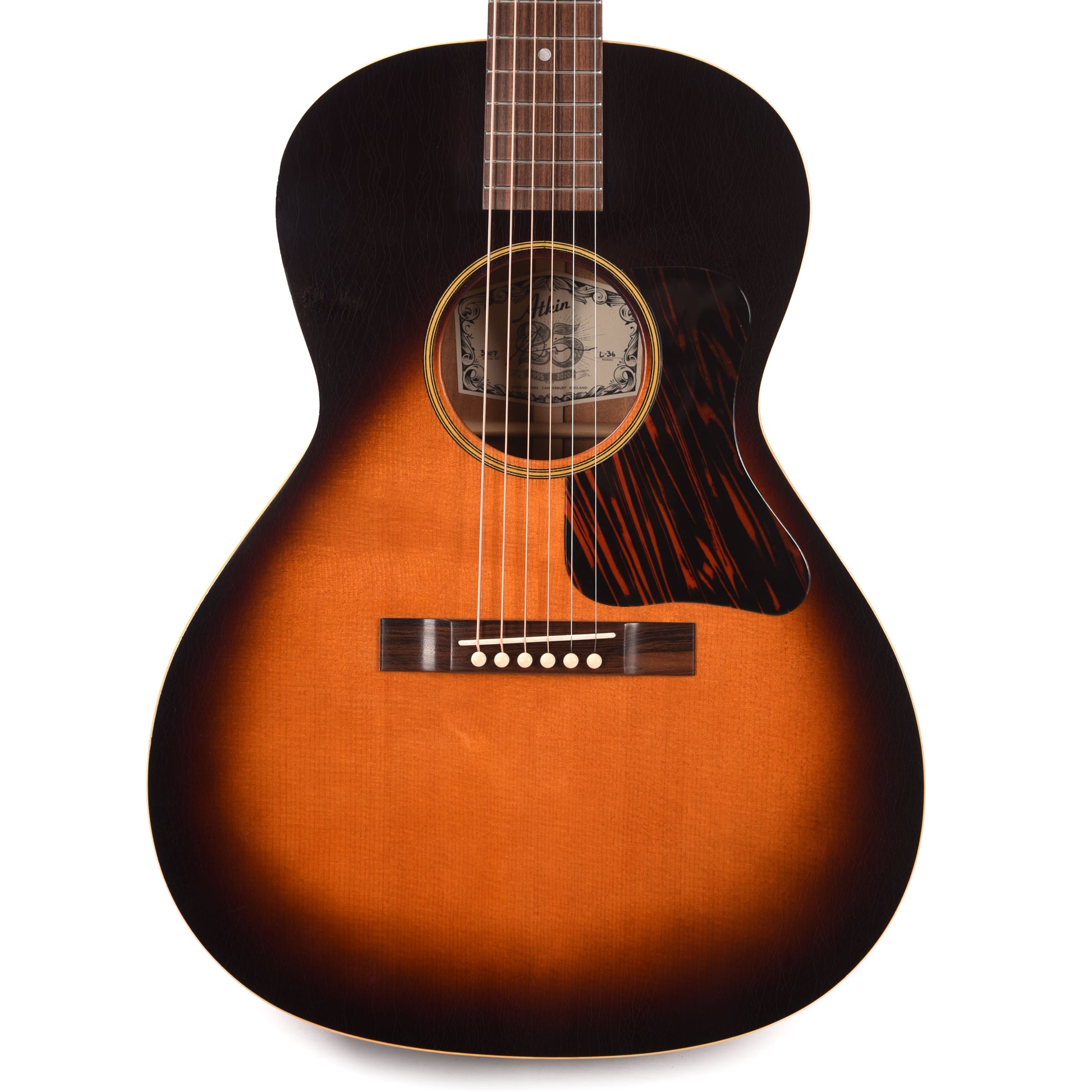 Atkin The Thirty Six Aged Baked Sitka/Mahogany Sunburst Acoustic Guitars / Dreadnought
