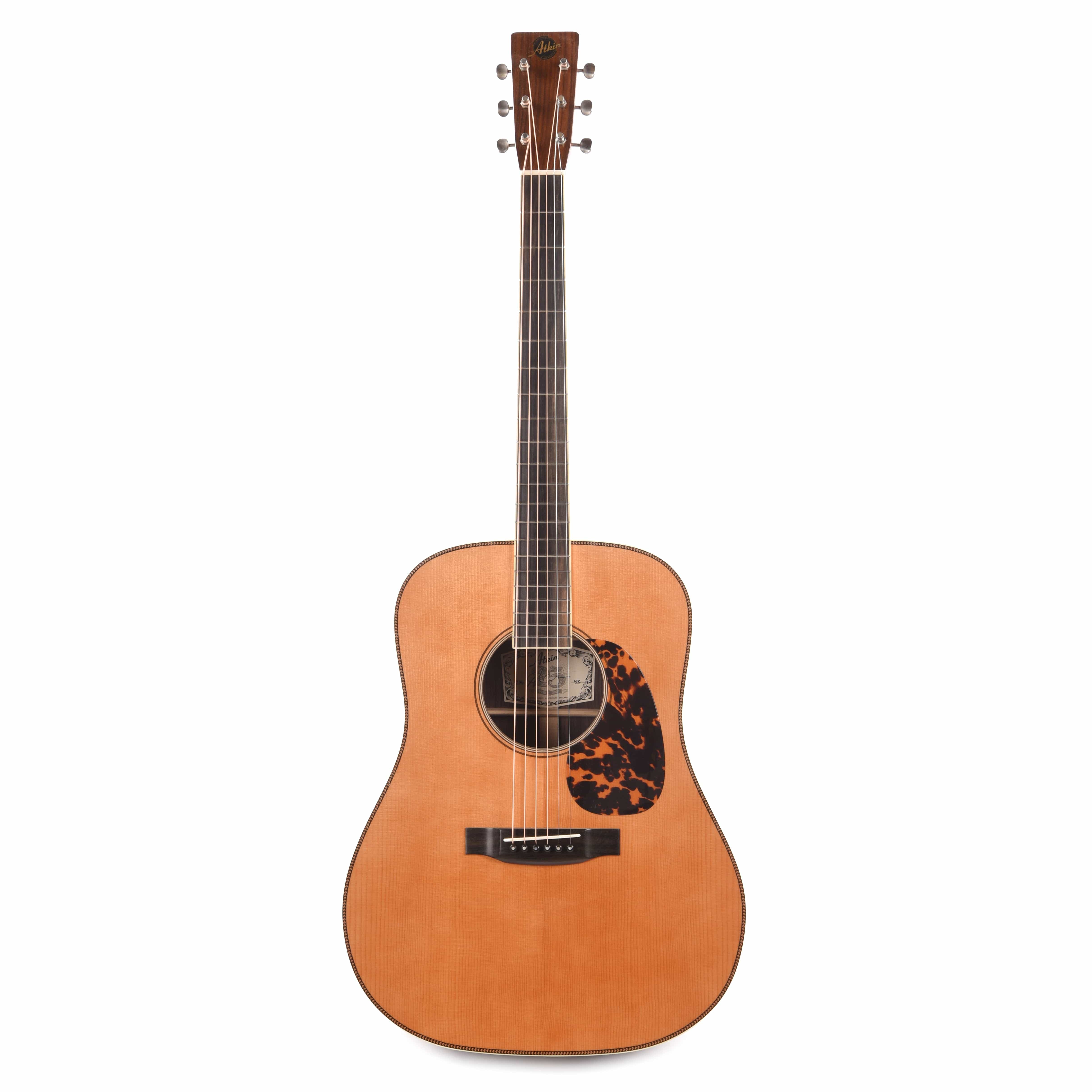 Atkin The White Rice Baked Sitka/Rosewood Aged Natural Acoustic Guitars / Dreadnought