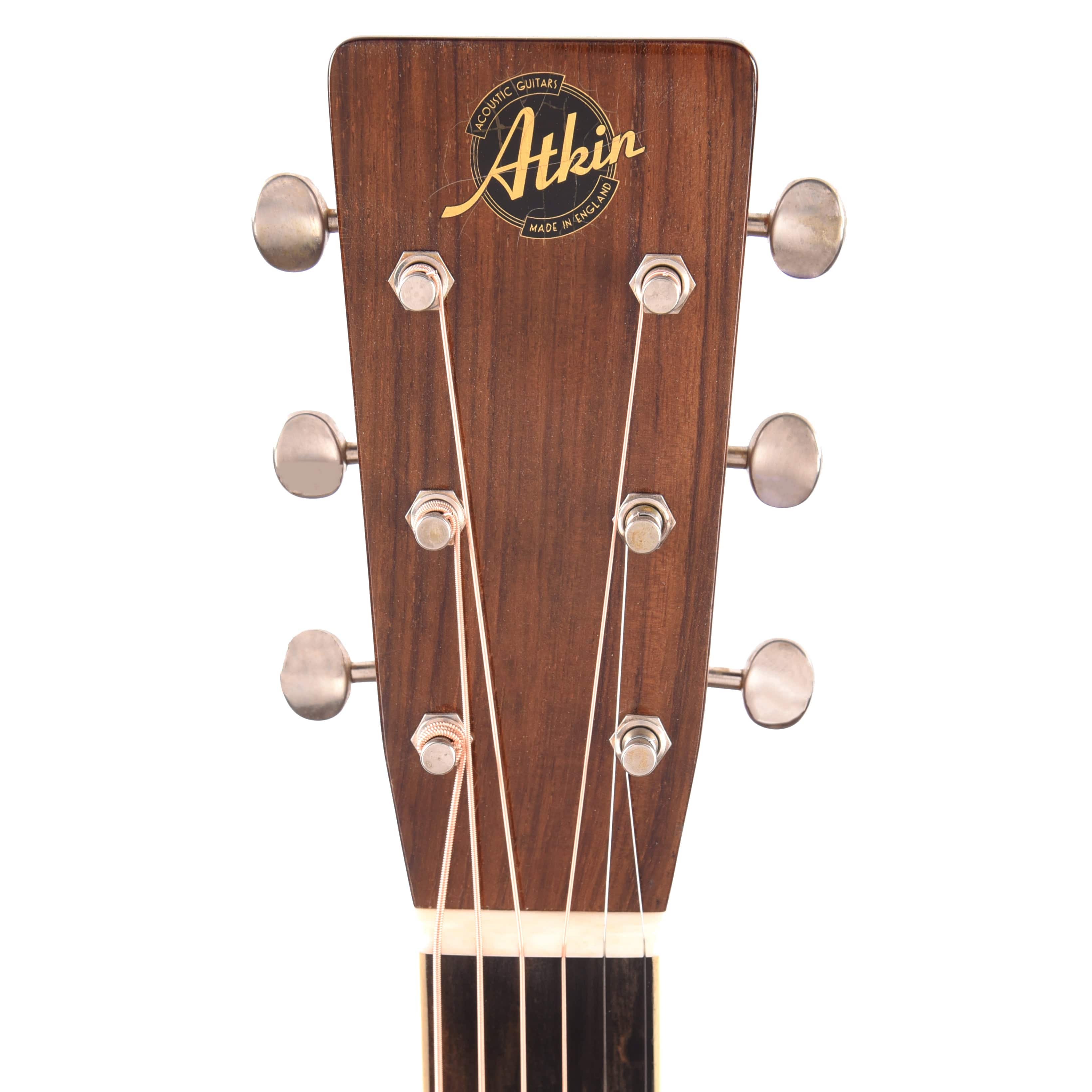 Atkin The White Rice Baked Sitka/Rosewood Aged Natural Acoustic Guitars / Dreadnought