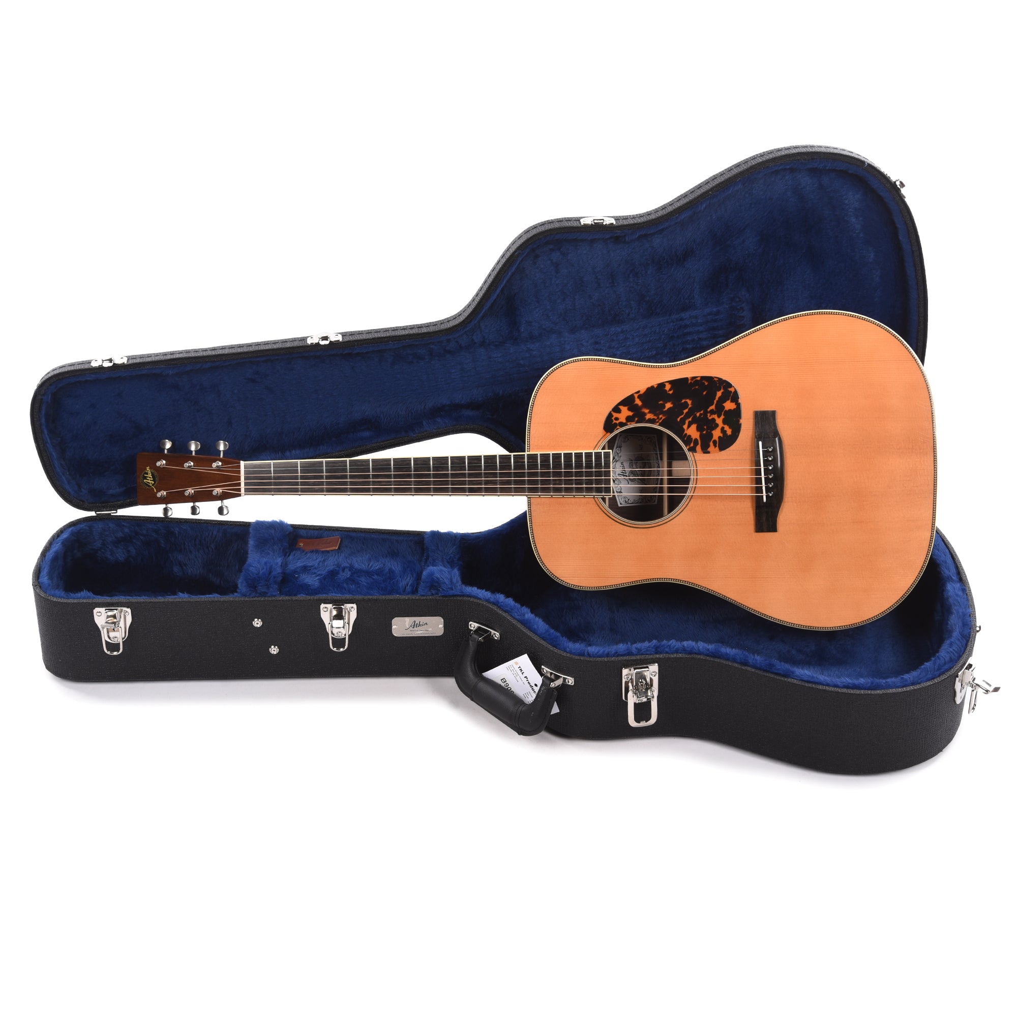Atkin The White Rice Baked Sitka/Rosewood Aged Natural Acoustic Guitars / Dreadnought