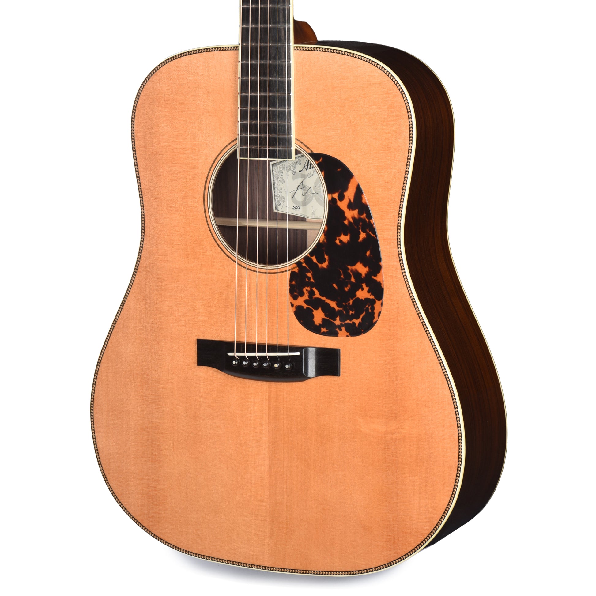 Atkin The White Rice Baked Sitka/Rosewood Aged Natural Acoustic Guitars / Dreadnought