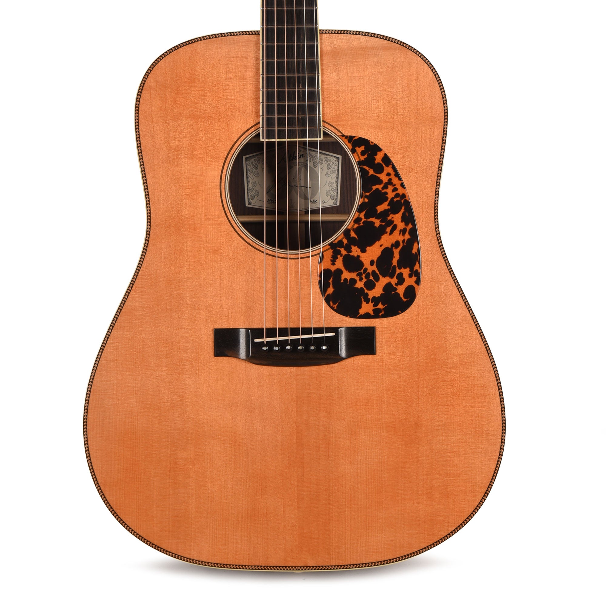 Atkin The White Rice Baked Sitka/Rosewood Aged Natural Acoustic Guitars / Dreadnought