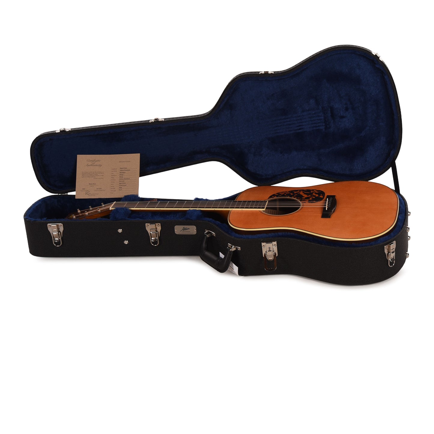 Atkin The White Rice Baked Sitka/Rosewood Aged Natural Acoustic Guitars / Dreadnought